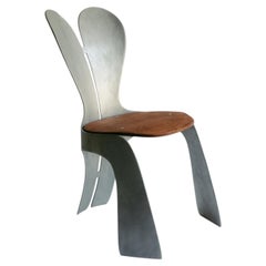 Gumby Chair in Aluminum by Mike Serra