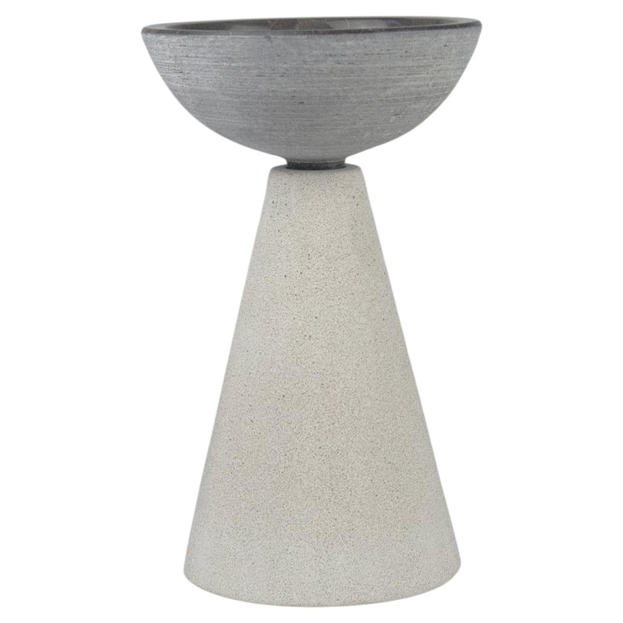 Gumdesign Incontri Fondativi 3A Marble and Cement Vase For Sale