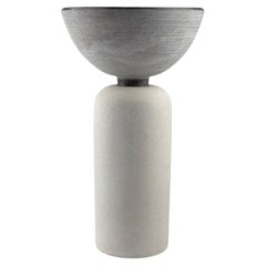 Gumdesign Incontri Fondativi 4A Marble and Cement Vase