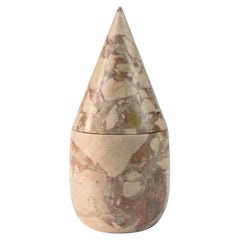 Gumdesign Vase en marbre Itineranti 10 avec couvercle