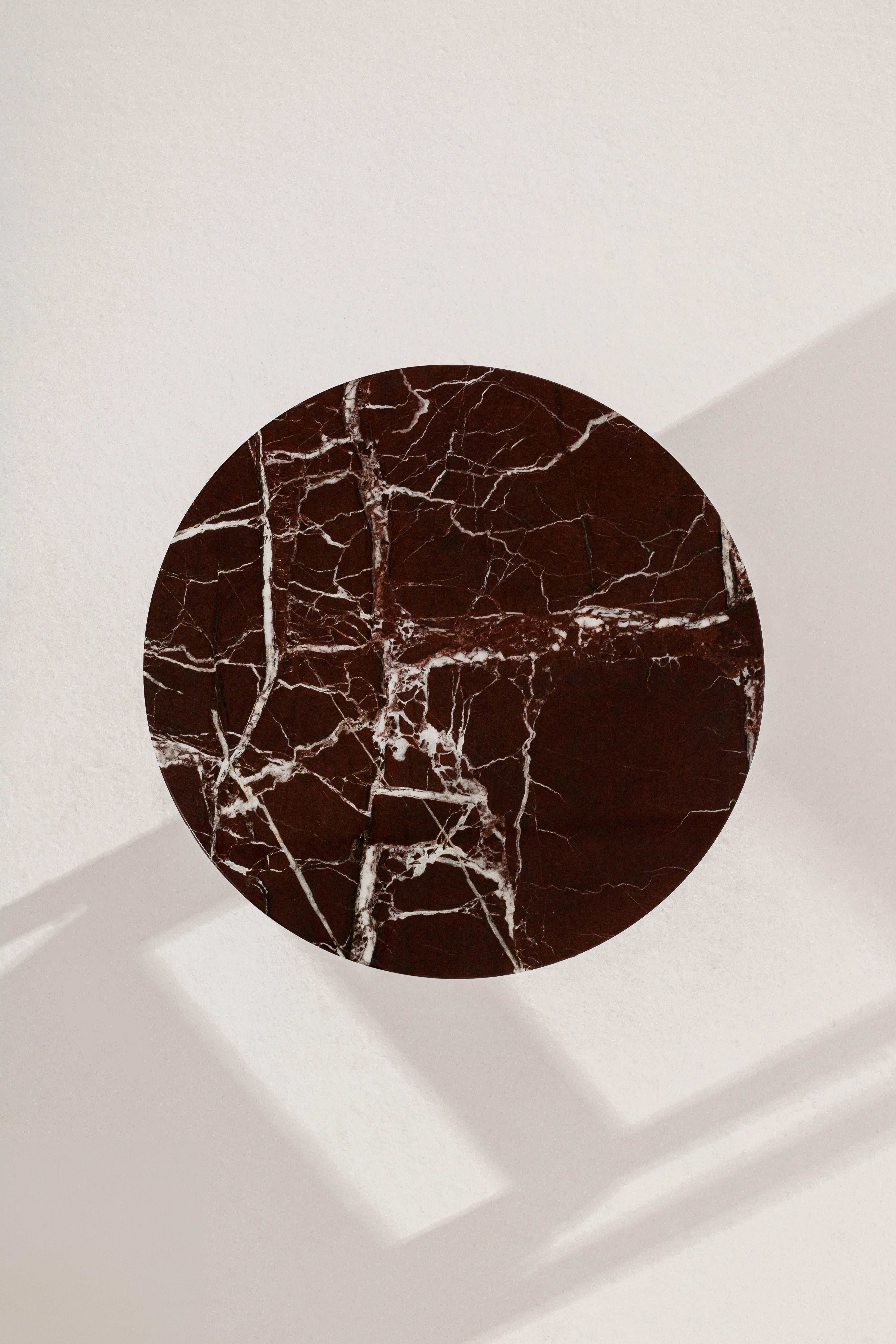 Table d'appoint Gummy Pink Onyx by RAFFINATO en vente 3
