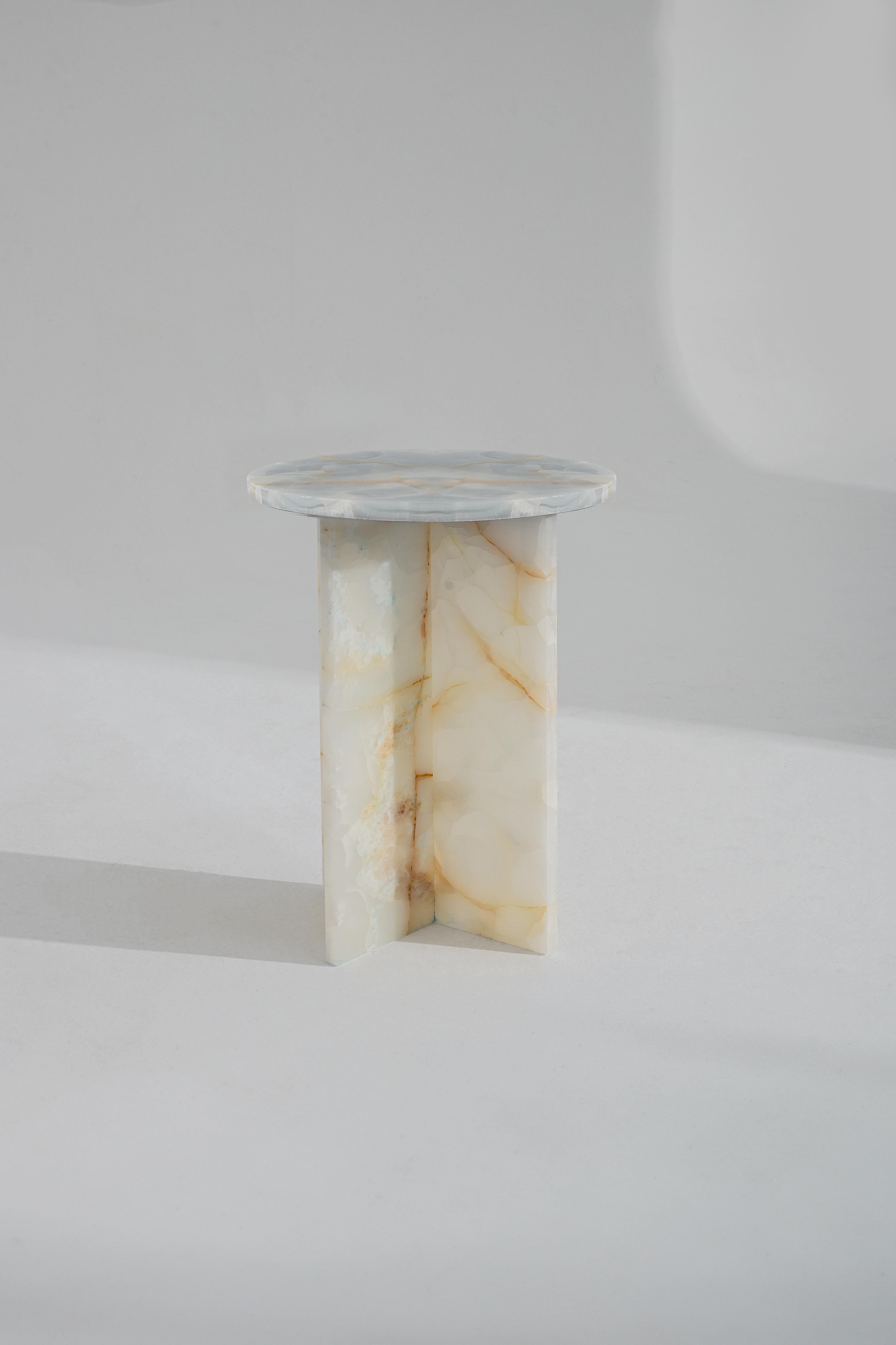 Autre Table d'appoint Gummy Pink Onyx by RAFFINATO en vente