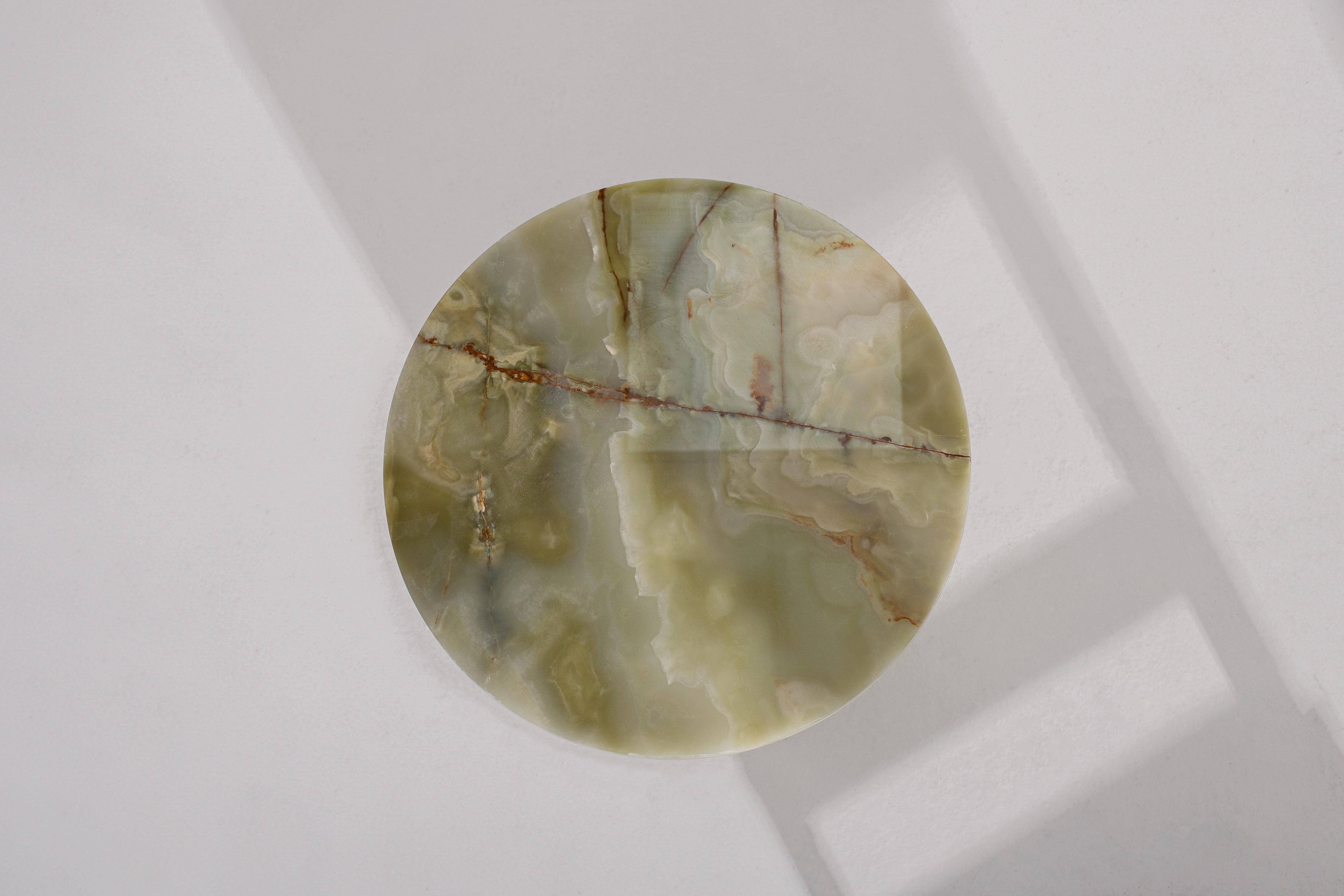 Table d'appoint Gummy Pink Onyx by RAFFINATO en vente 1