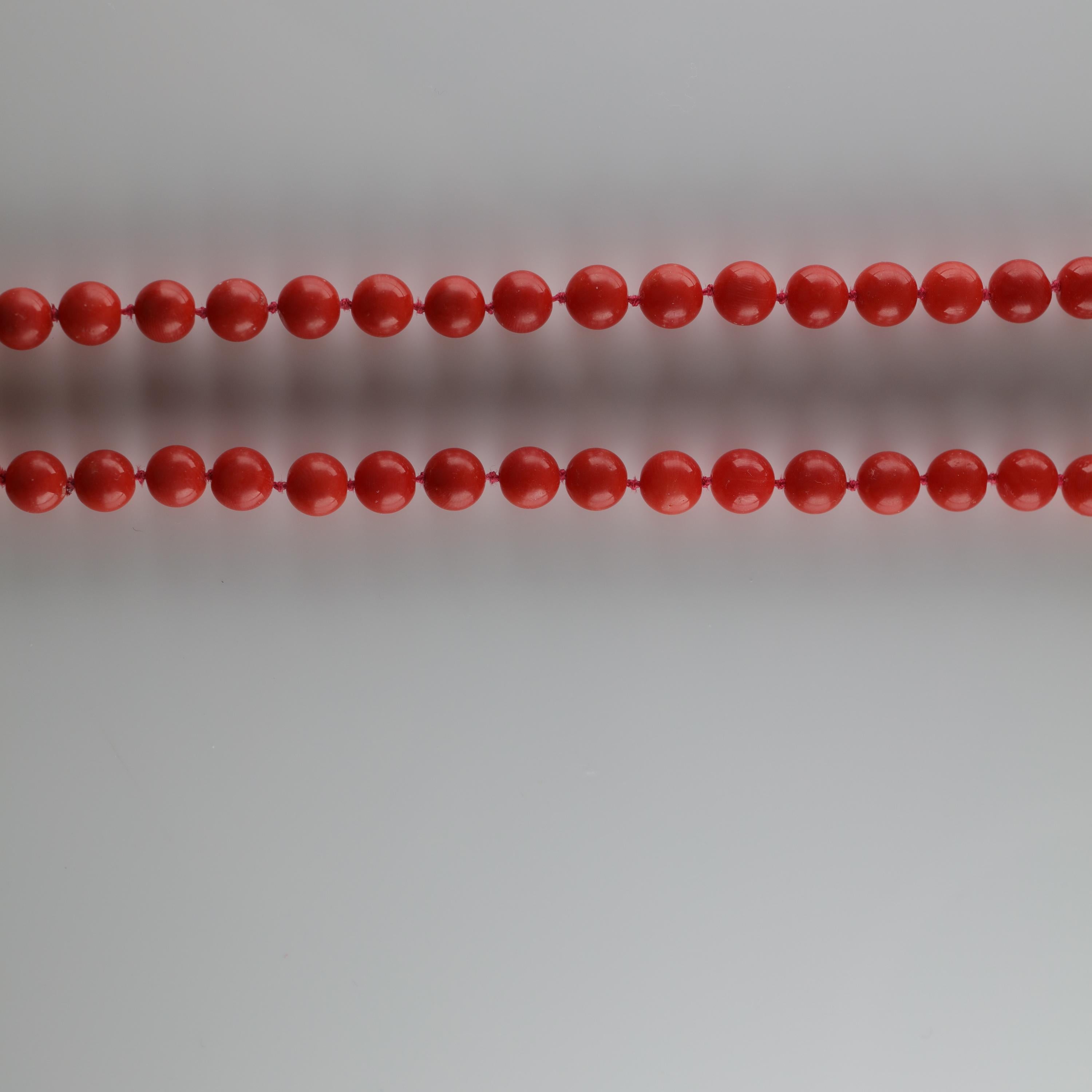Gump's Fine Coral Necklace Is Exquisite and Rare 4