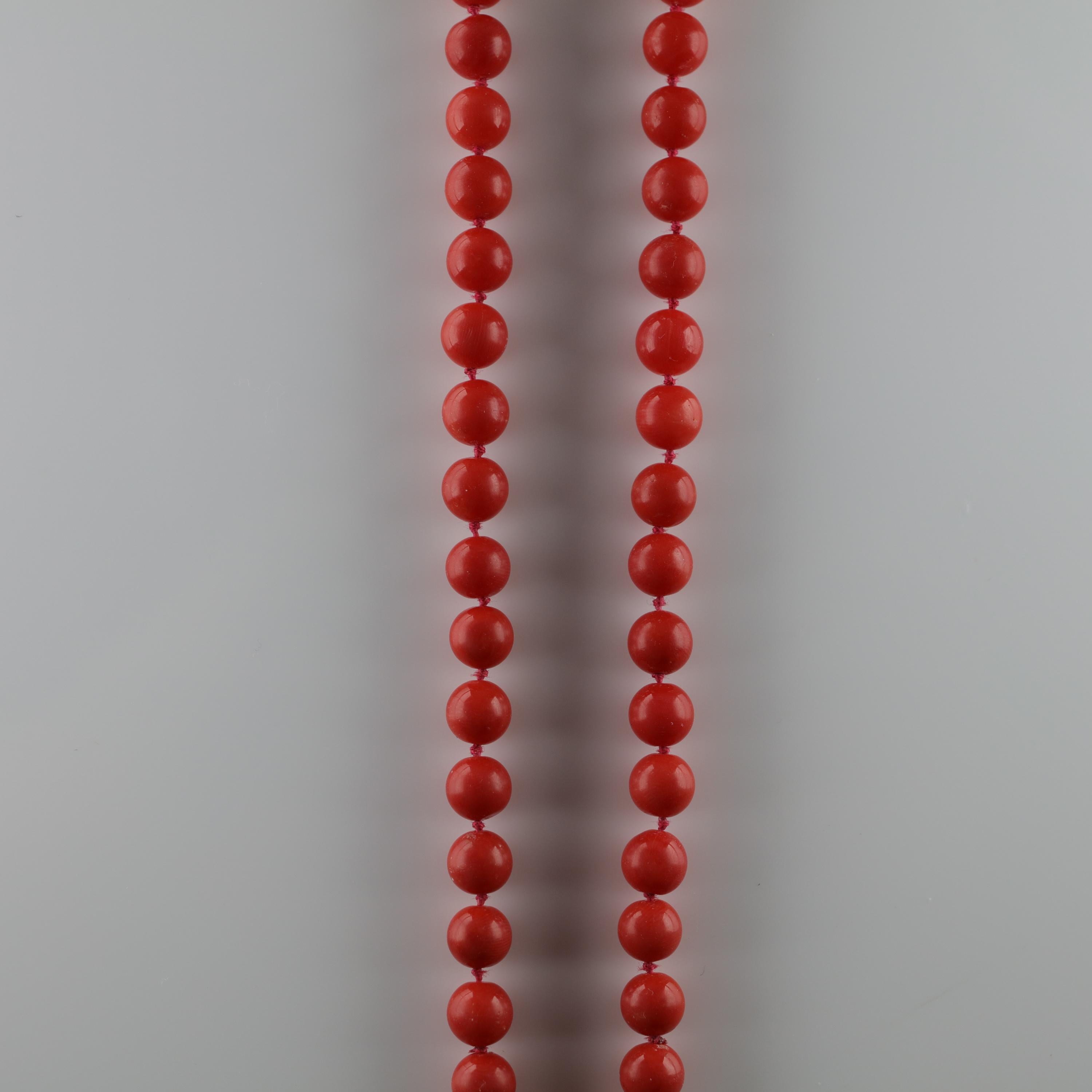 Gump's Fine Coral Necklace Is Exquisite and Rare 5