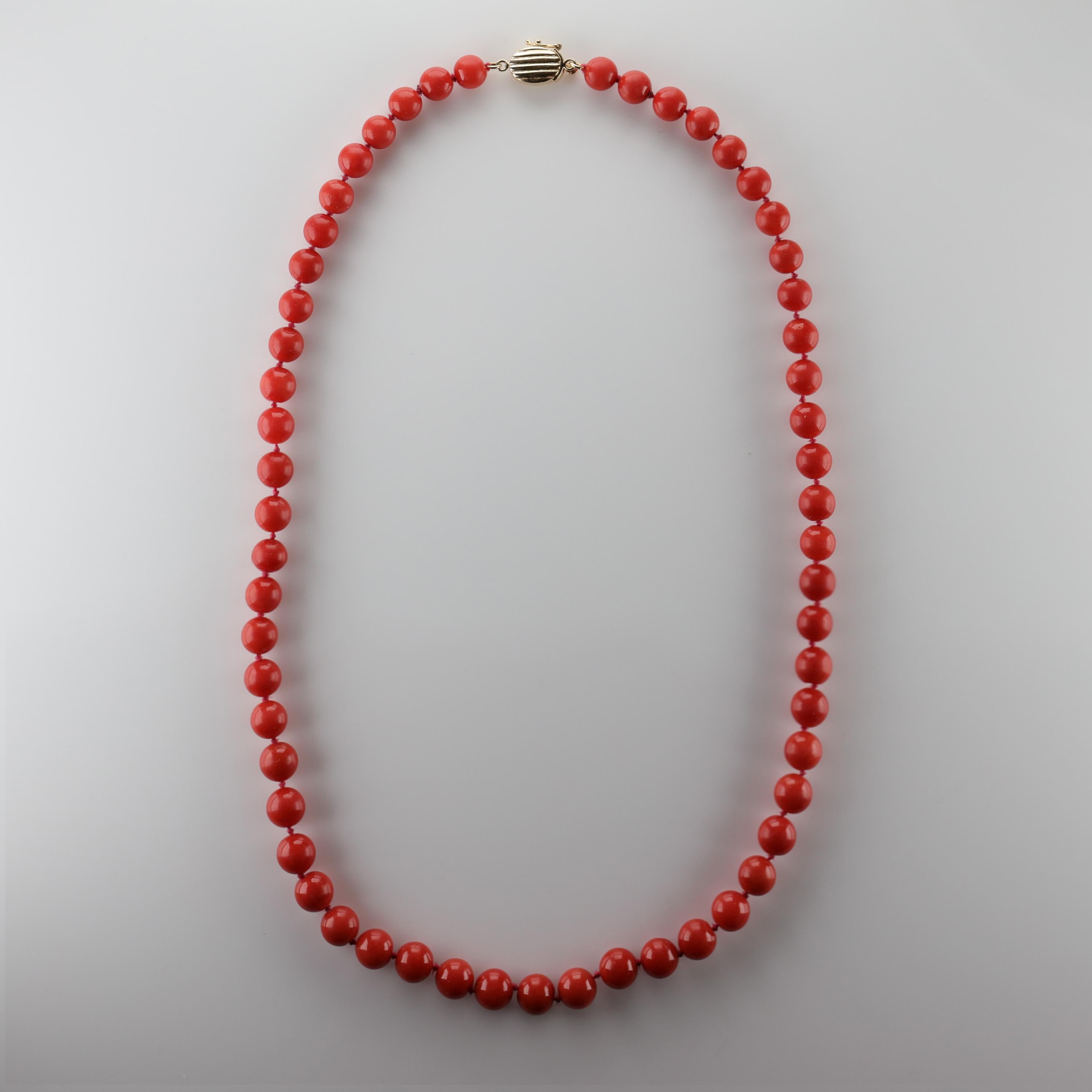 Modern Gump's Fine Coral Necklace Is Exquisite and Rare