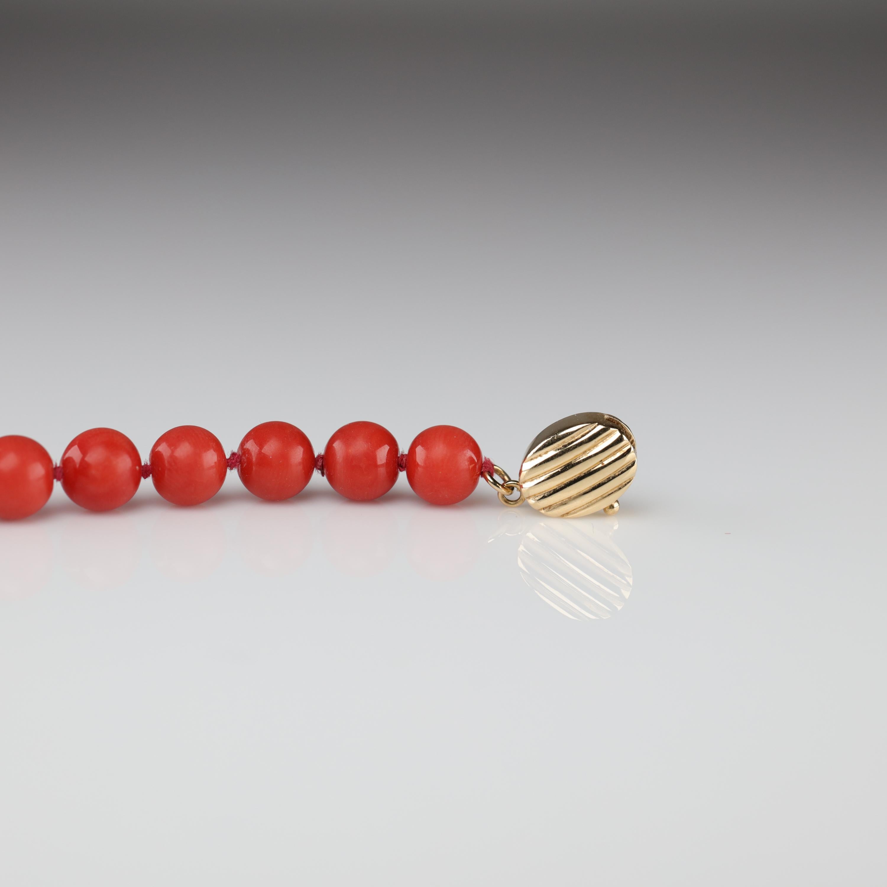 Gump's Fine Coral Necklace Is Exquisite and Rare 2