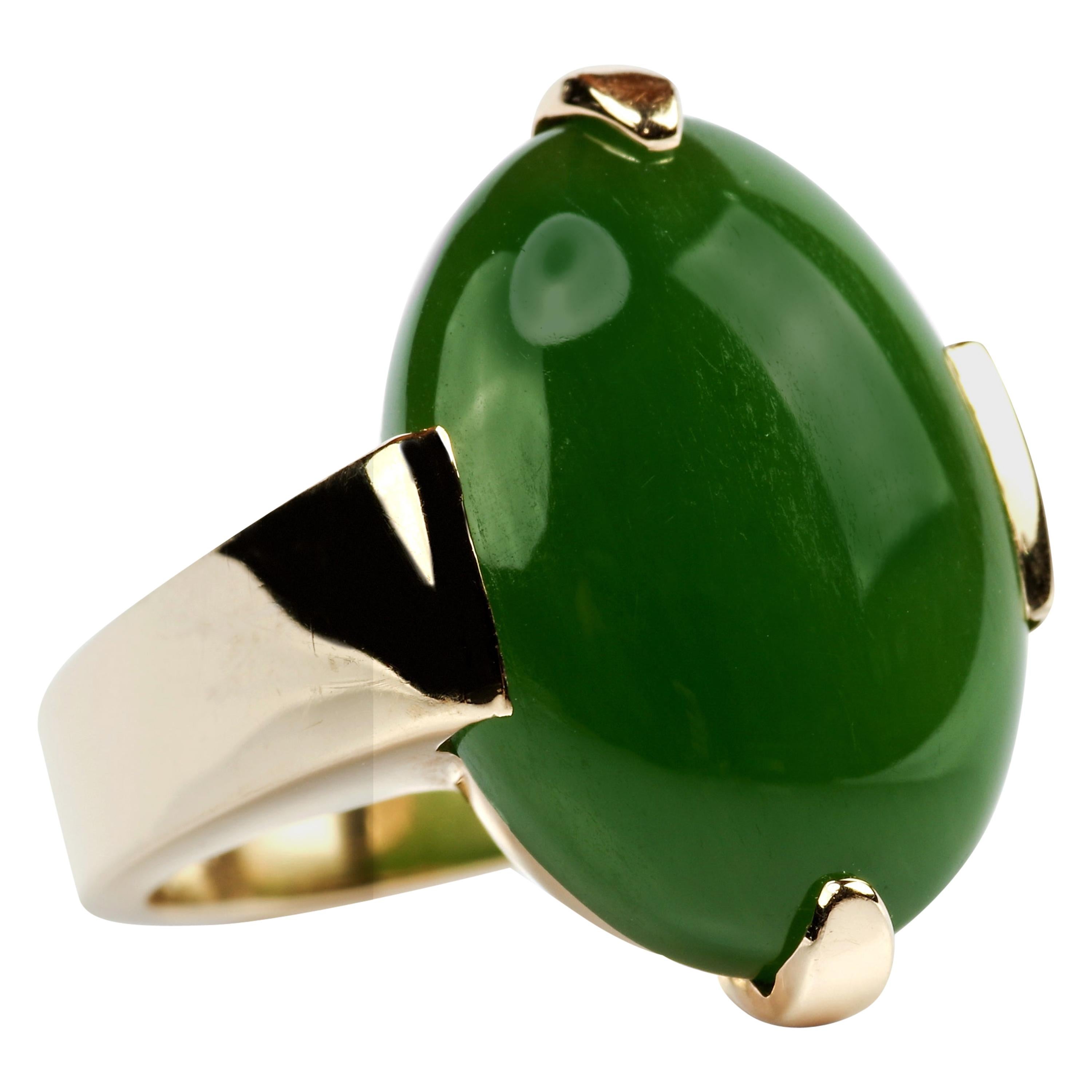 Gump's Jade Ring Iconic and Scarce