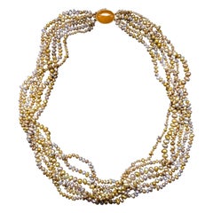 Gold Multi-Strand Necklaces
