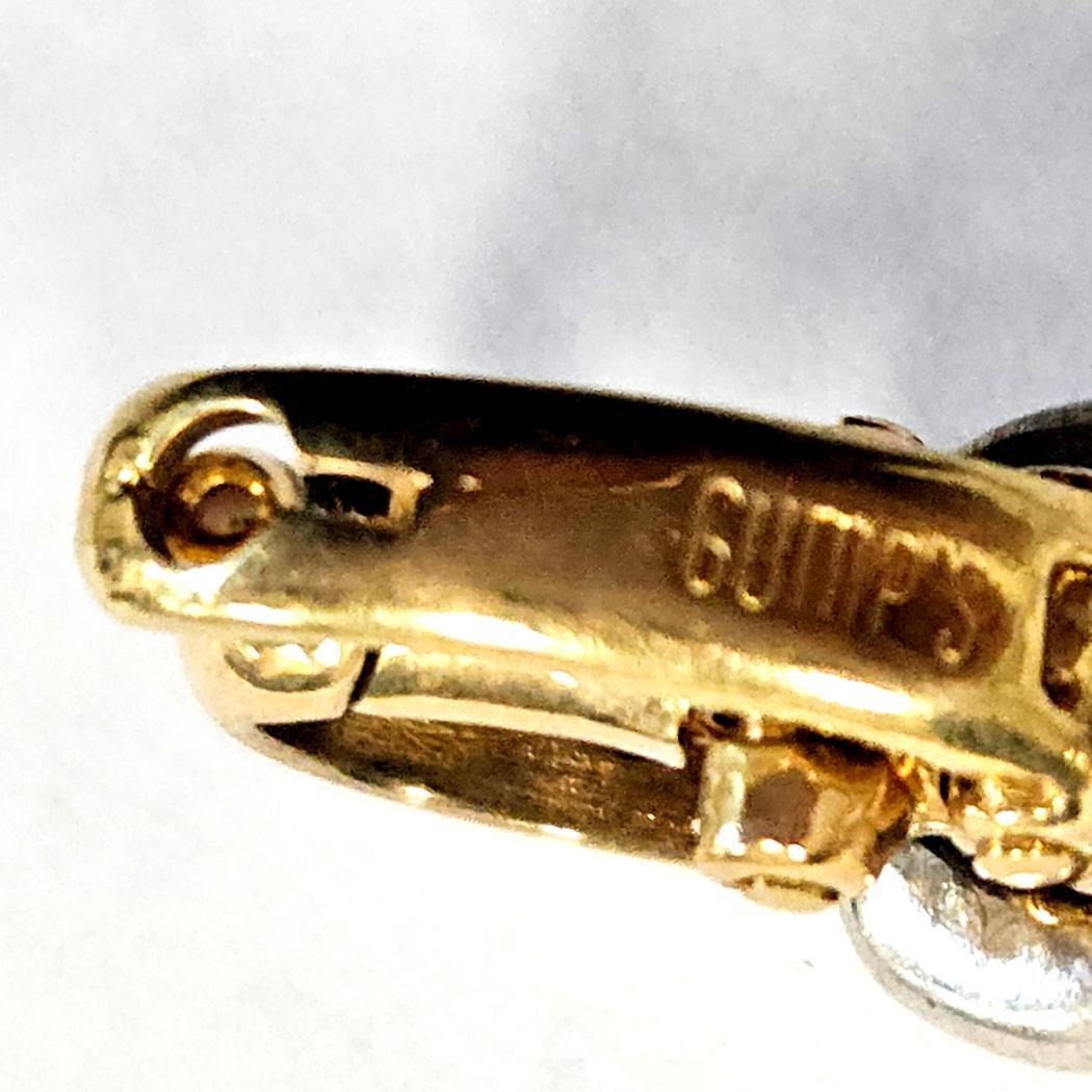 Bracelet Pepi de Gump - Argent et or jaune 18 carats, 31,2 g Excellent état - En vente à North Miami, FL