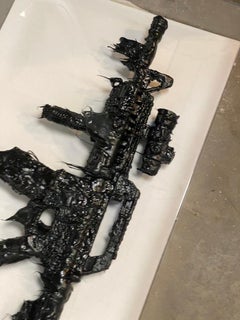 Gun  Black   Tar   Replica ,  Art
