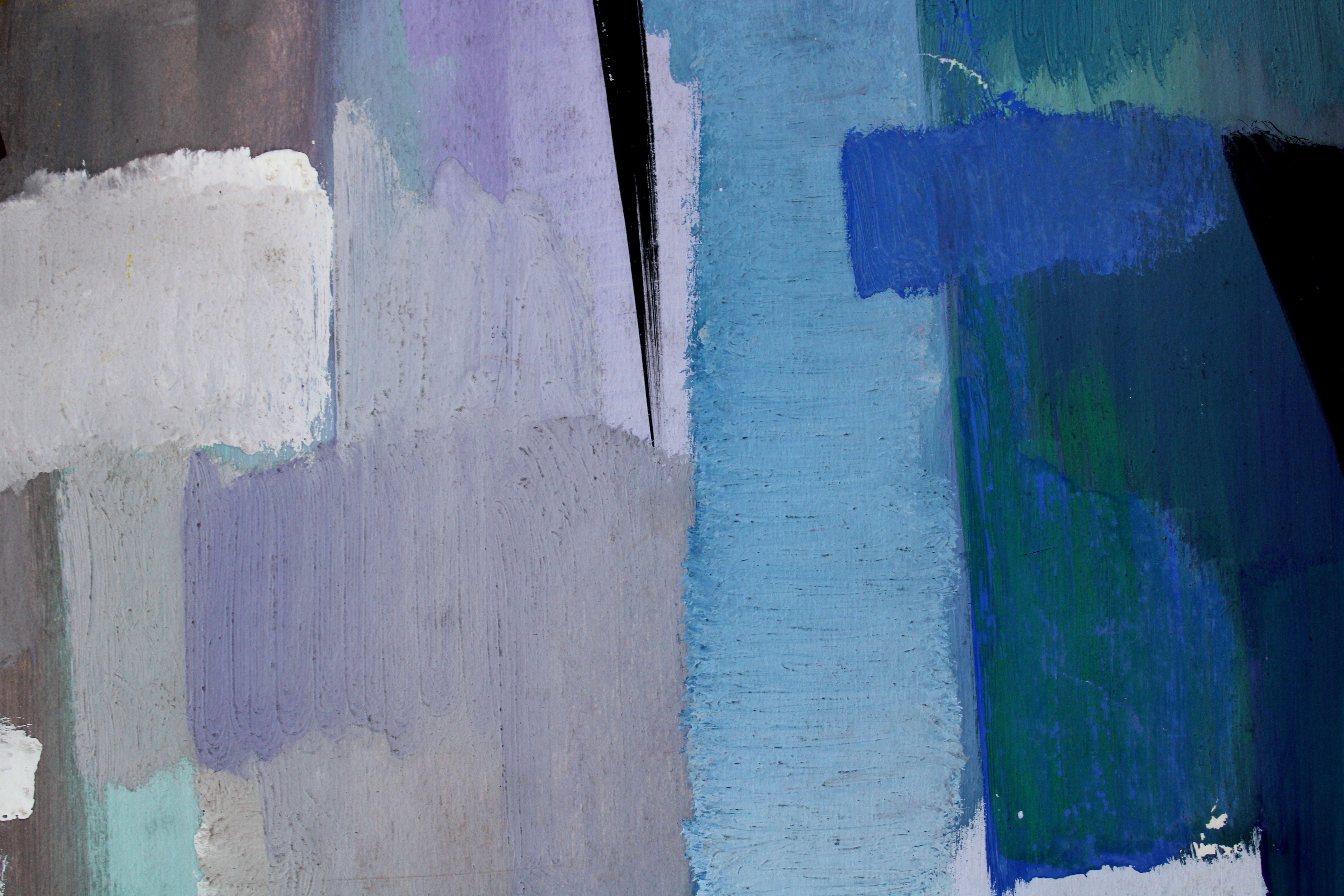Abstraction 1. 1964, paper, gouache, 83 x 59, 5 cm For Sale 3