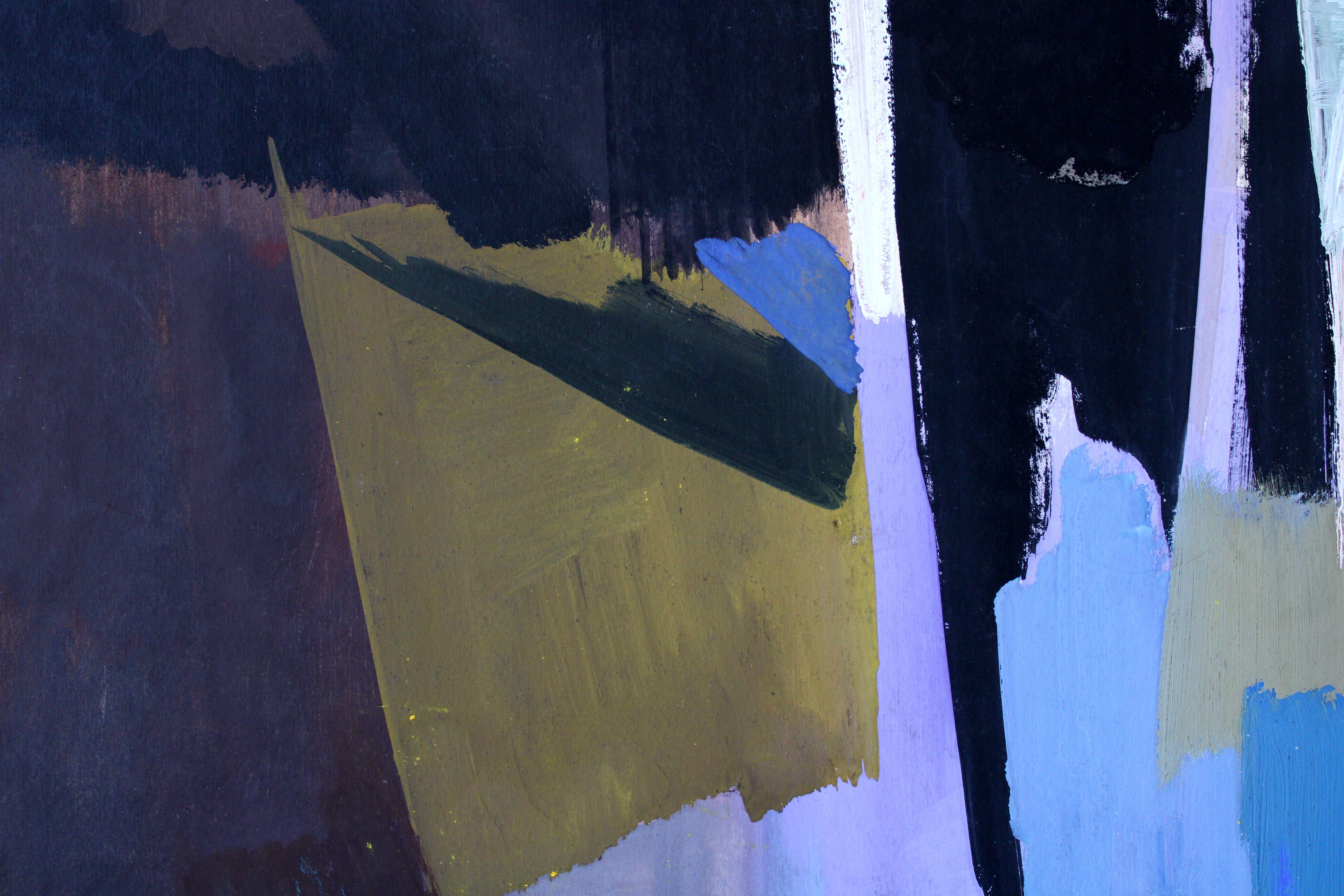 Abstraction 1. 1964, paper, gouache, 83 x 59, 5 cm For Sale 4