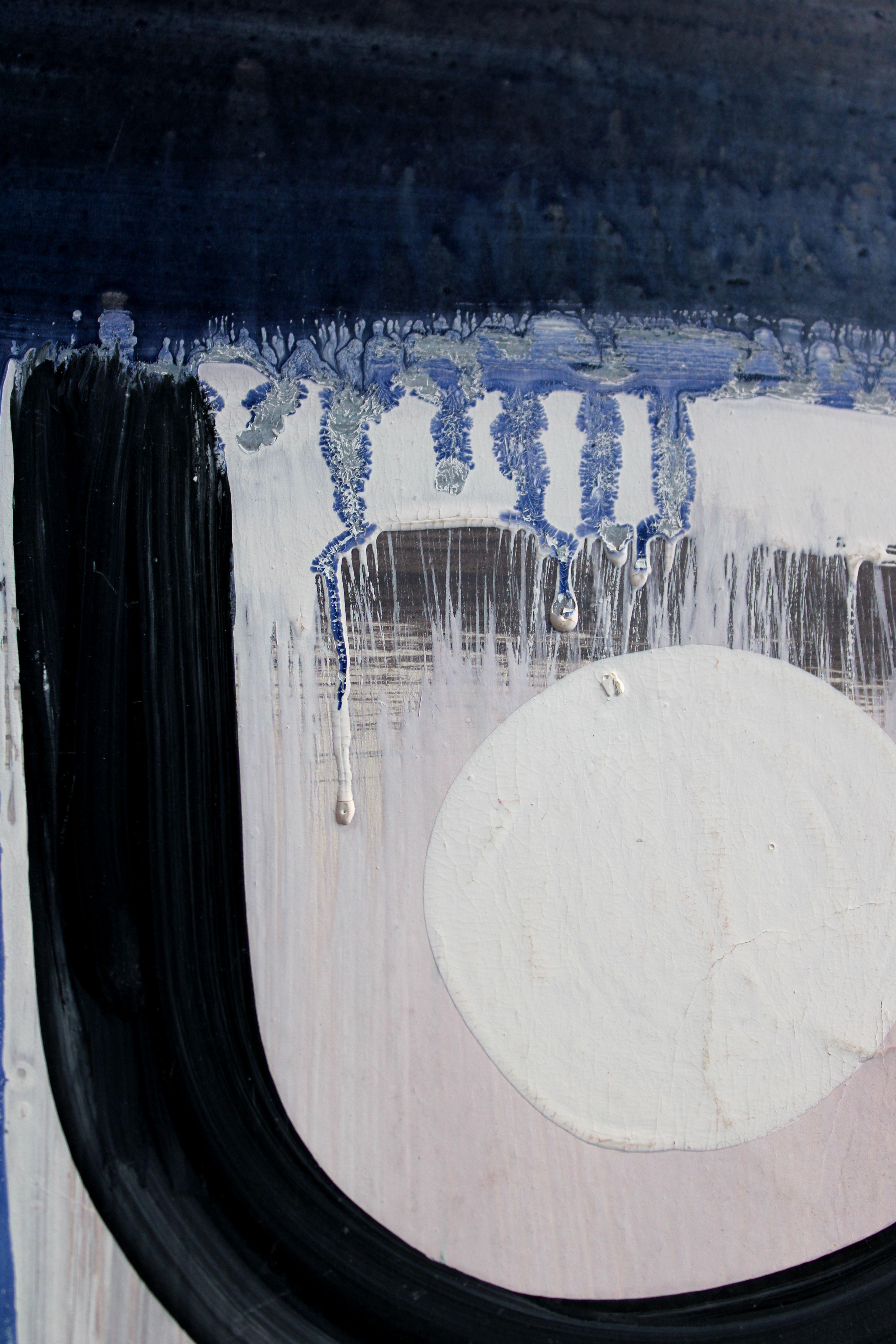 Astrazione 3. 1972, carta, gouache, 55x35 cm in vendita 5