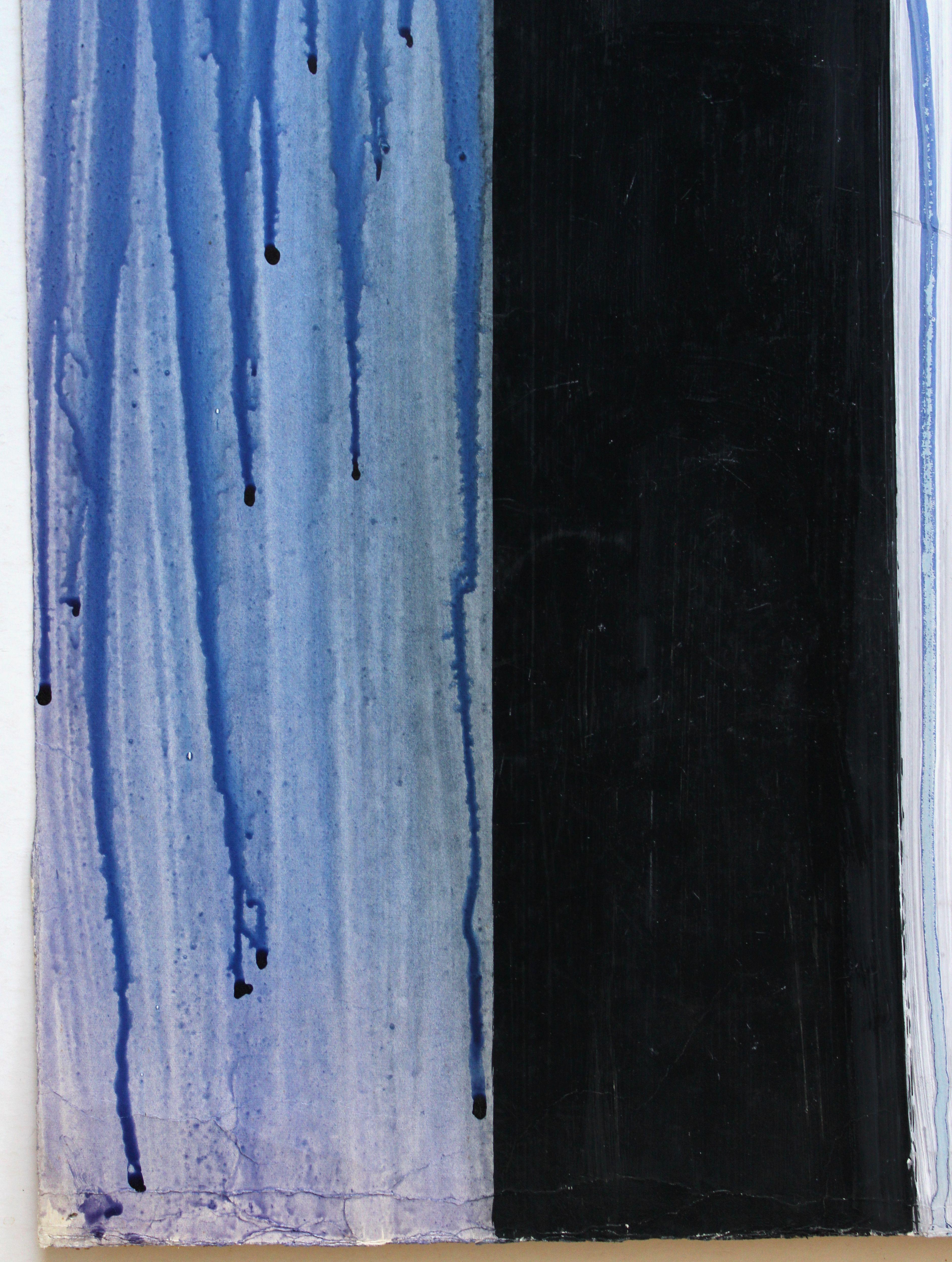 Astrazione 3. 1972, carta, gouache, 55x35 cm in vendita 7