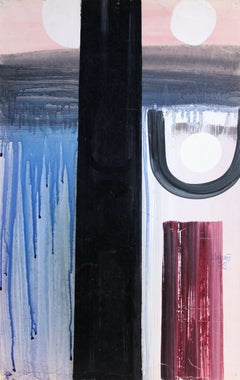 Astrazione 3. 1972, carta, gouache, 55x35 cm