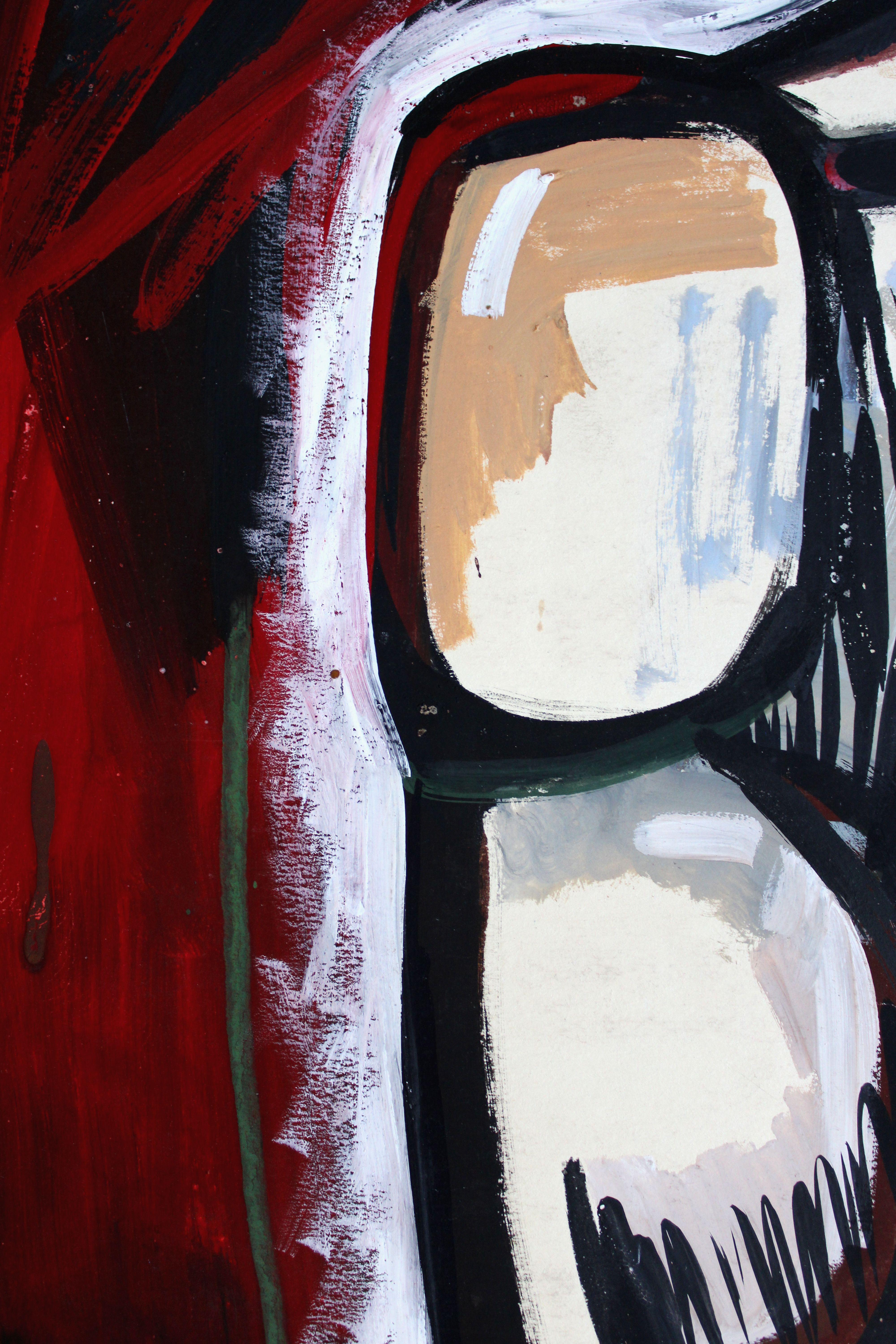 Ideólogo. 1968, gouache sobre papel, 86x61 cm en venta 5