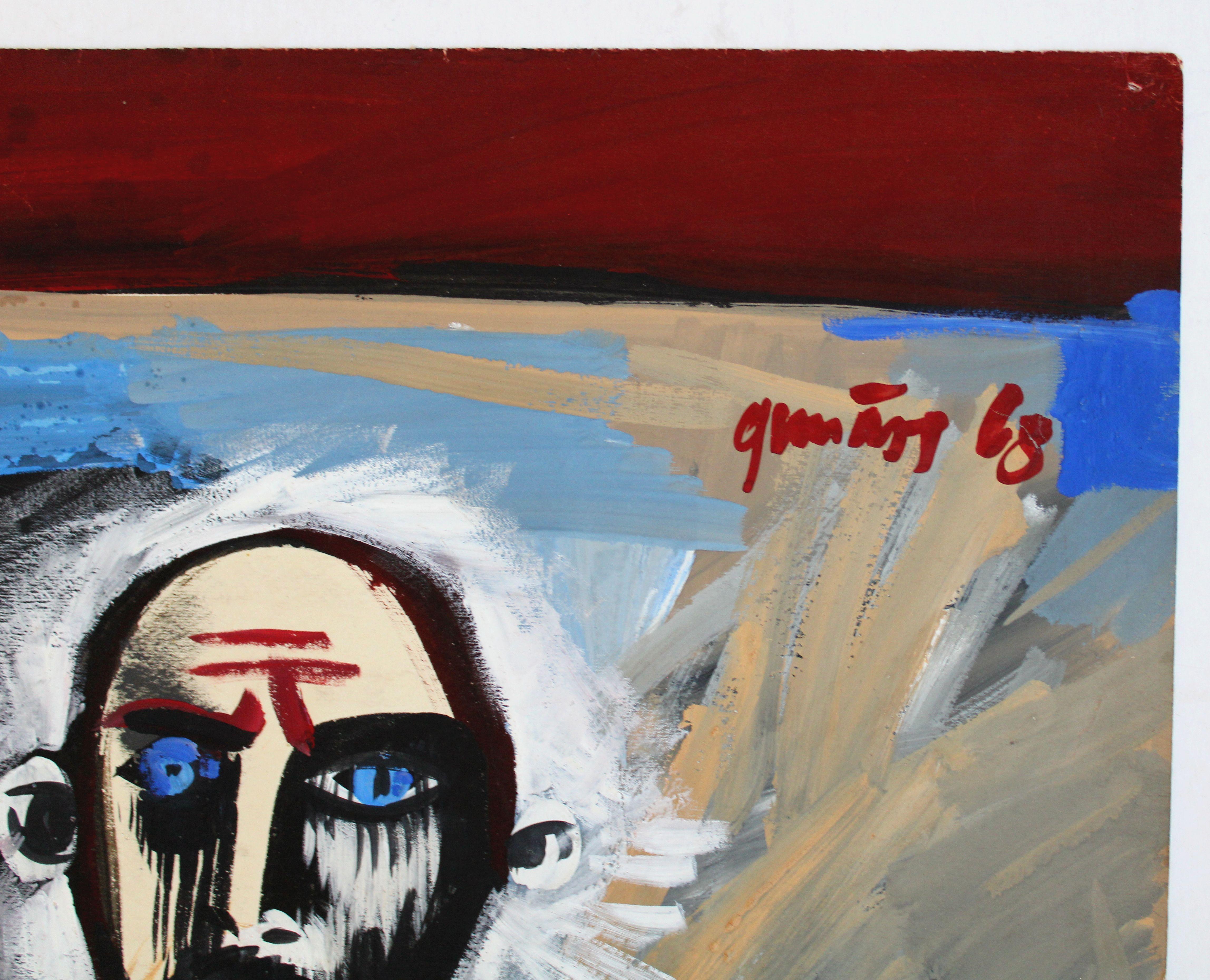 Ideólogo

1968, gouache sobre papel, 86x61 cm


Gunars Klava (1933 - 1989)

Gunars Klava nació en 1933 en Priekule.
1953 - graduado en la Escuela de Arte J. Rosenthal
1964 - comienza a participar en exposiciones de arte
1970 - Se gradúa en la
