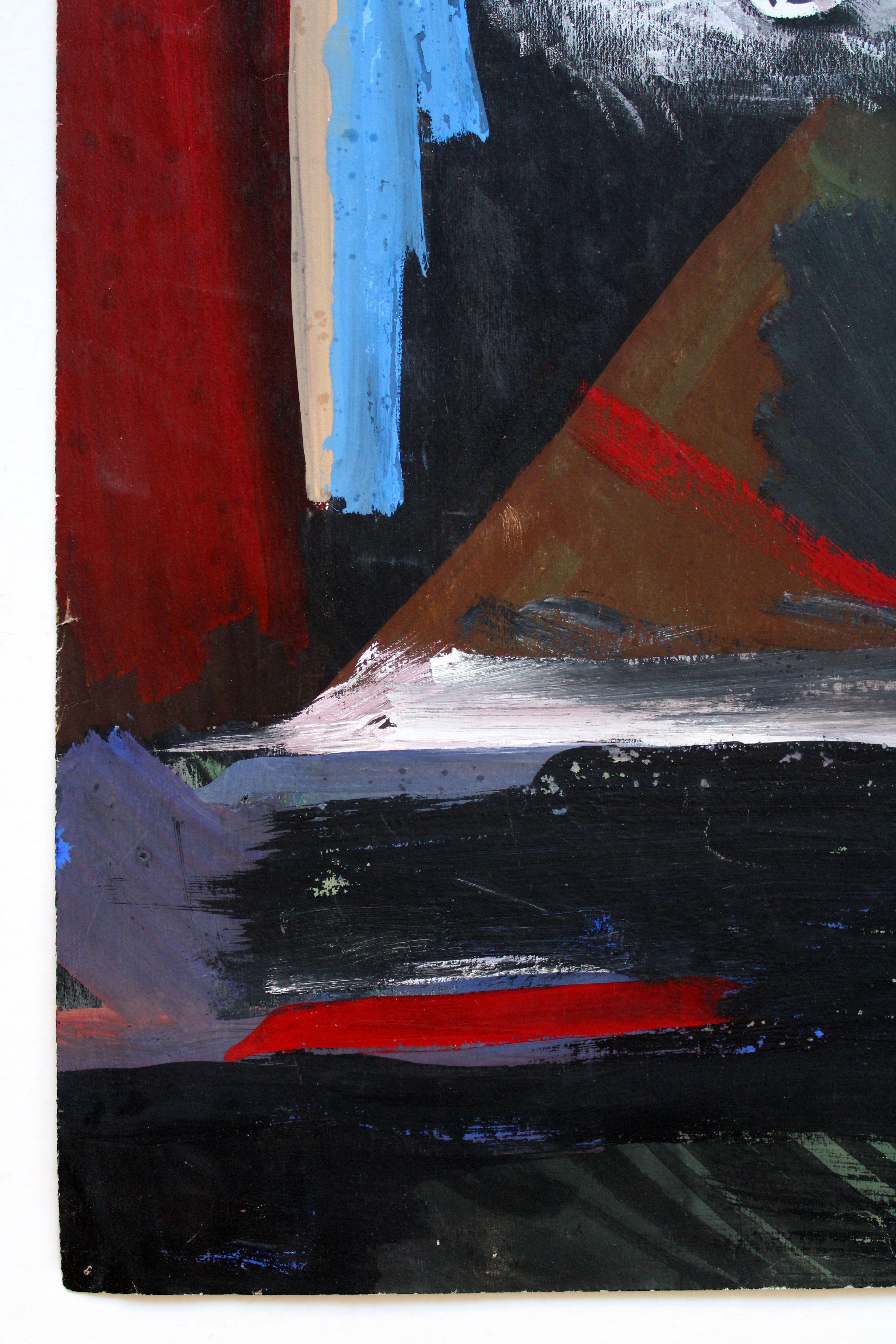 Ideólogo. 1968, gouache sobre papel, 86x61 cm en venta 3