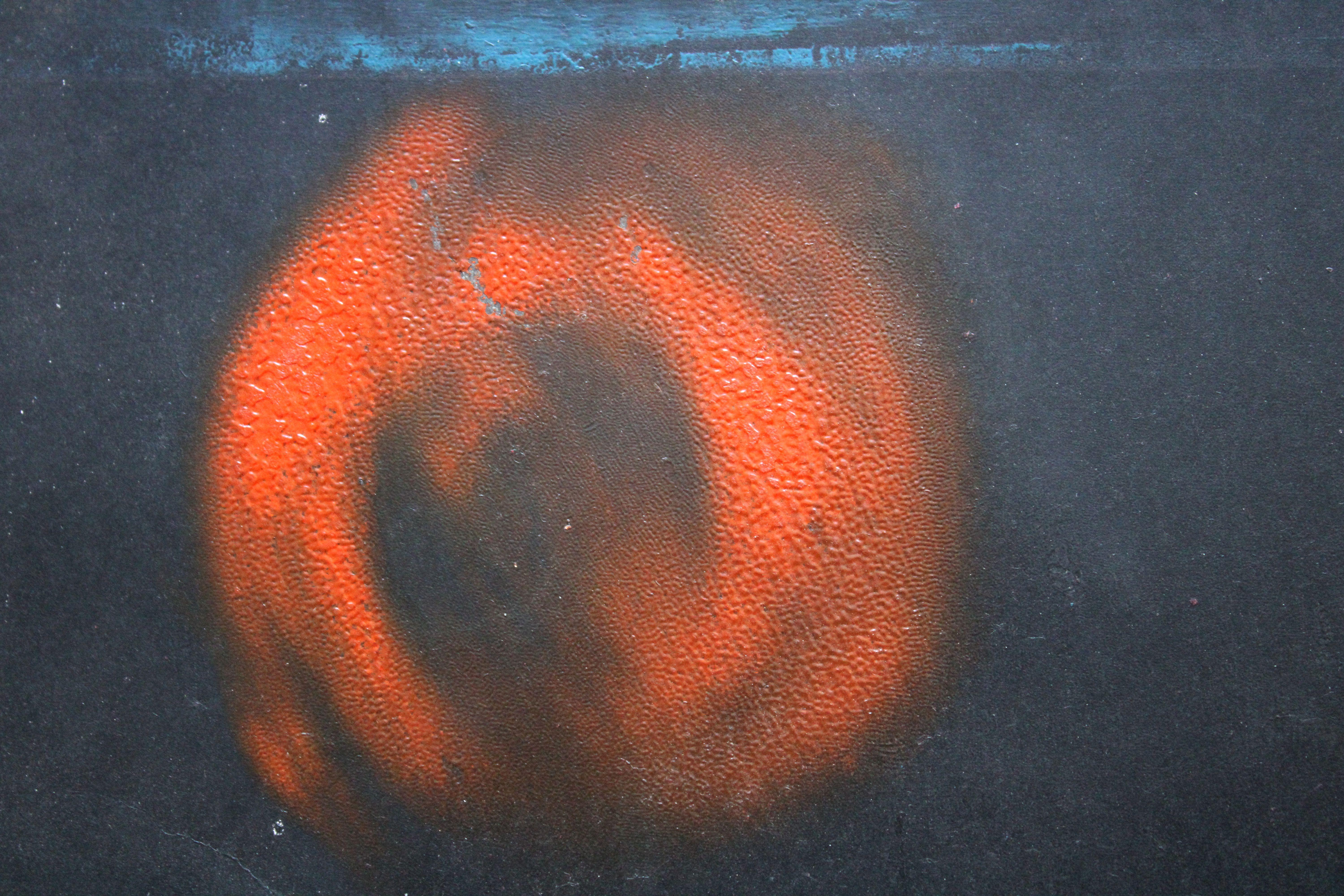 Red sun. 1969, gouache on paper, 59x70 cm For Sale 2
