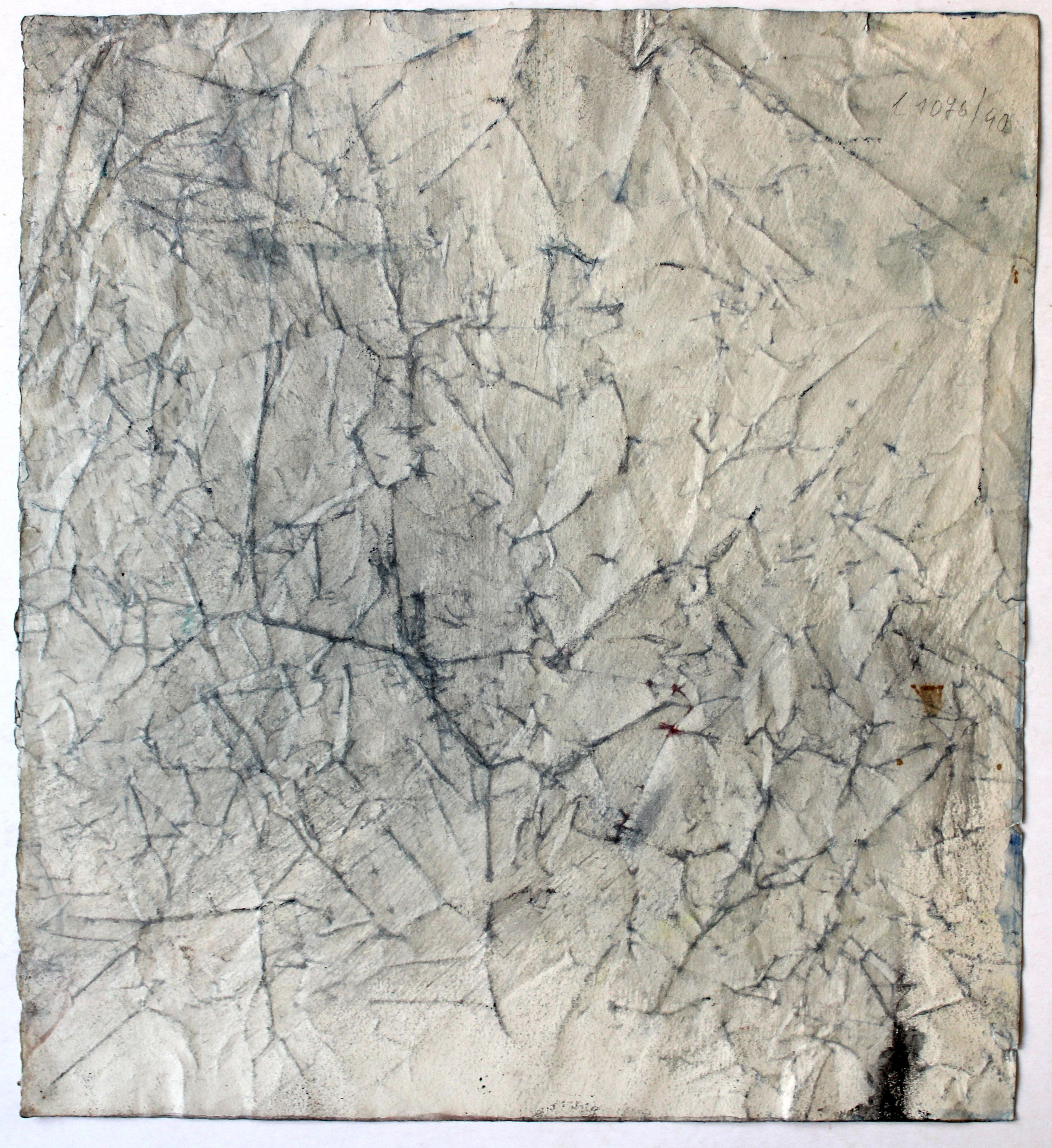 Naturaleza muerta. 1972, papel, gouache, 44x40 cm en venta 4