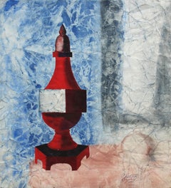 Natura morta. 1972, carta, gouache, 44x40 cm