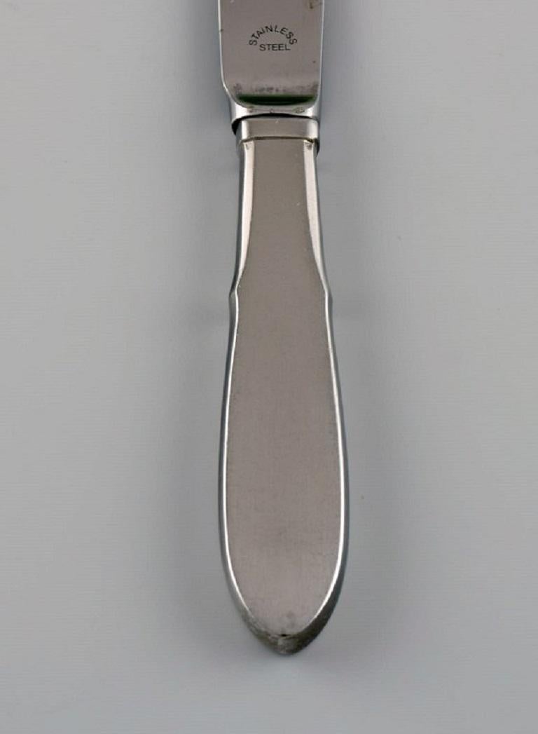 Scandinave moderne Couteau à fruits Mitra de Gundorph Albertus pour Georg Jensen, 11 couteaux disponibles en vente