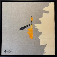 Huile sur toile : « Lonely Sunset »