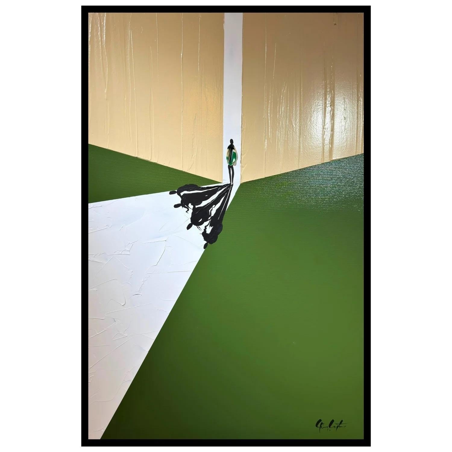 Gunes Caglarcan Abstract Painting - Phases