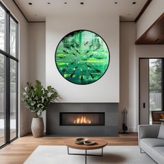 Radicate di Gunes Caglarcan Olio su tela