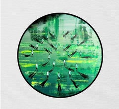 Radicate by Gunes Caglarcan Oil on Canvas