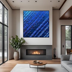 Onde dei nostri giorni di Gunes Caglarcan Olio su tela