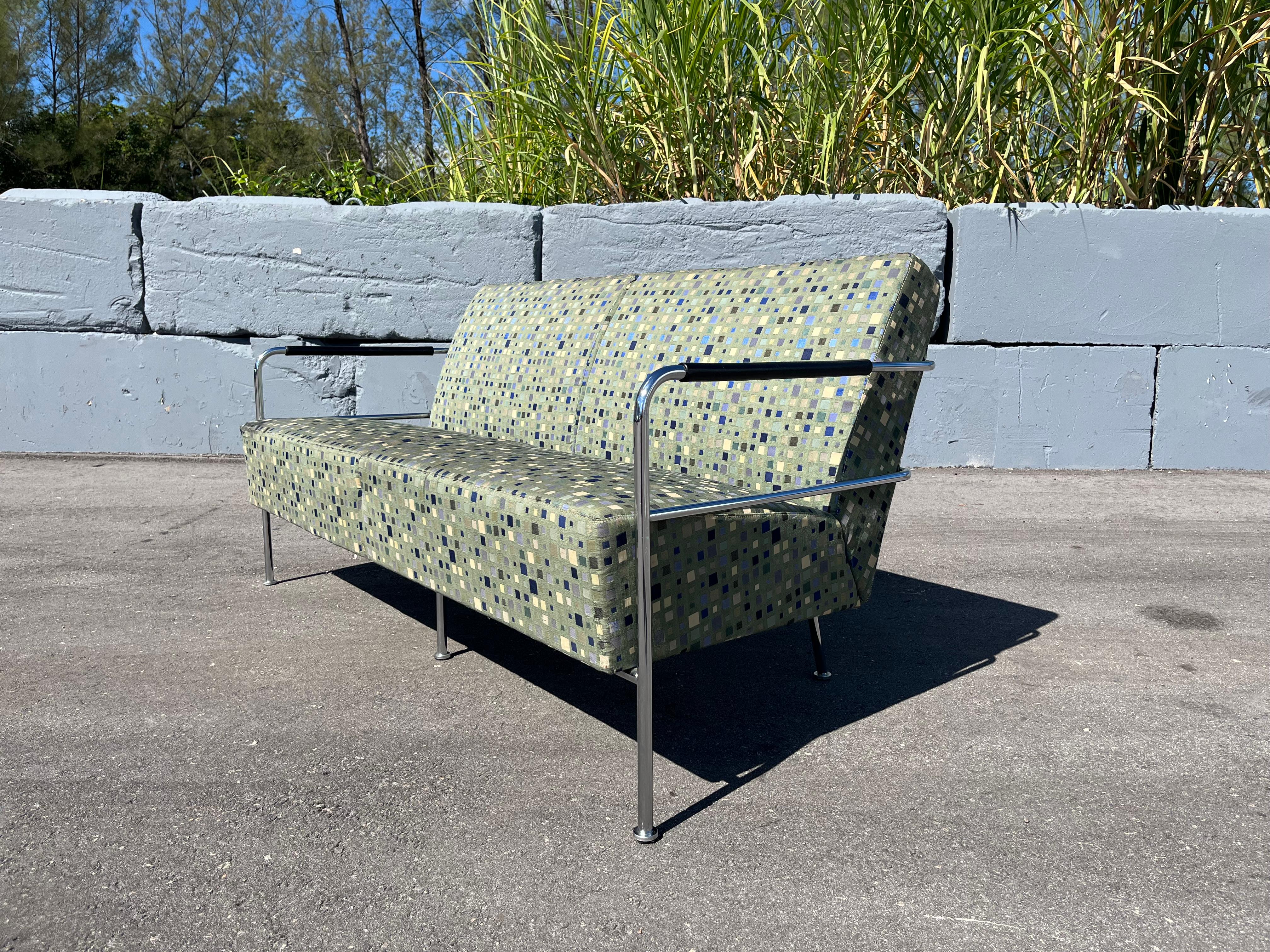 Gunilla Allard für Lammhults Cinema Sofa / Sessel Steel Fabric im Angebot 5
