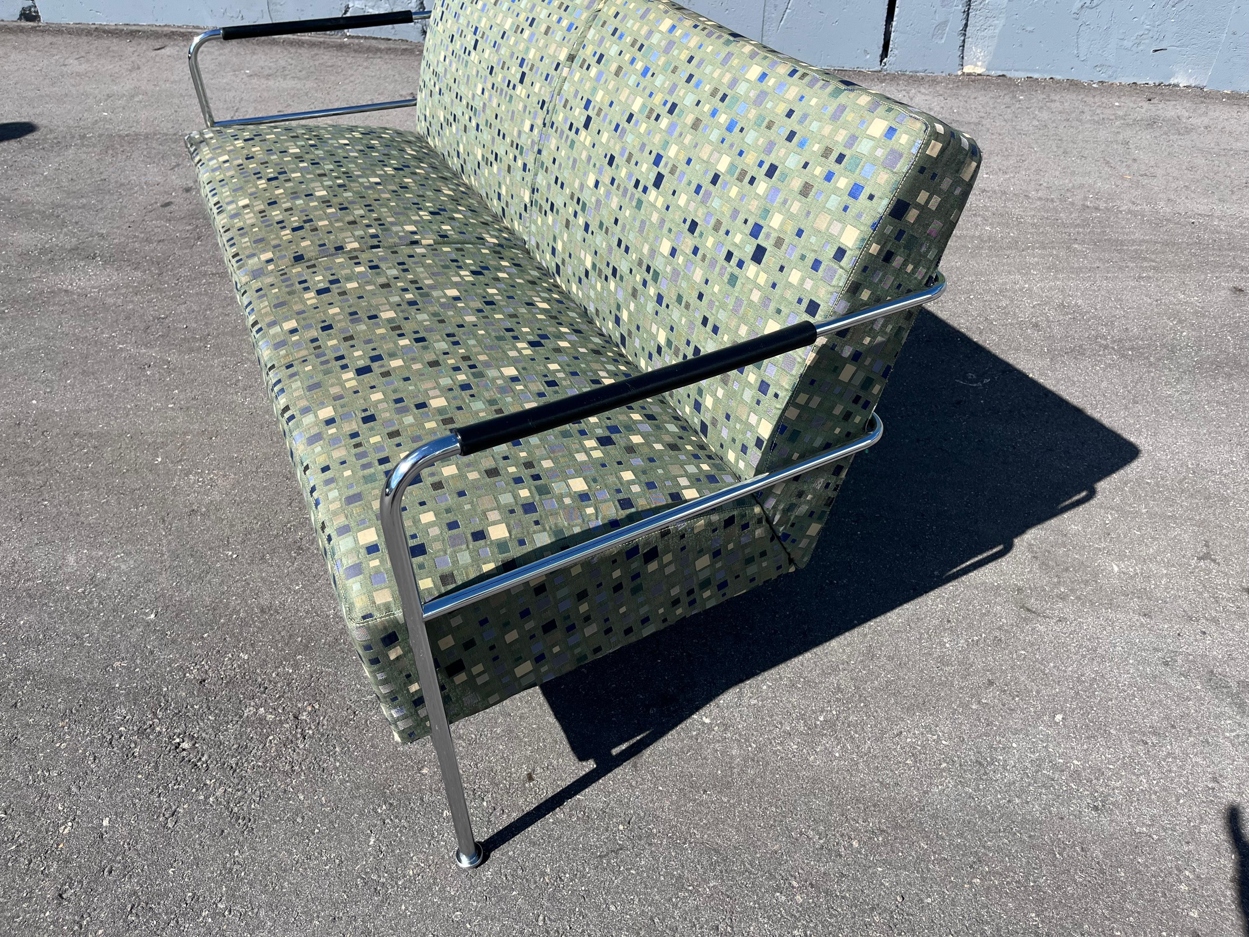 Gunilla Allard für Lammhults Cinema Sofa / Sessel Steel Fabric im Angebot 6