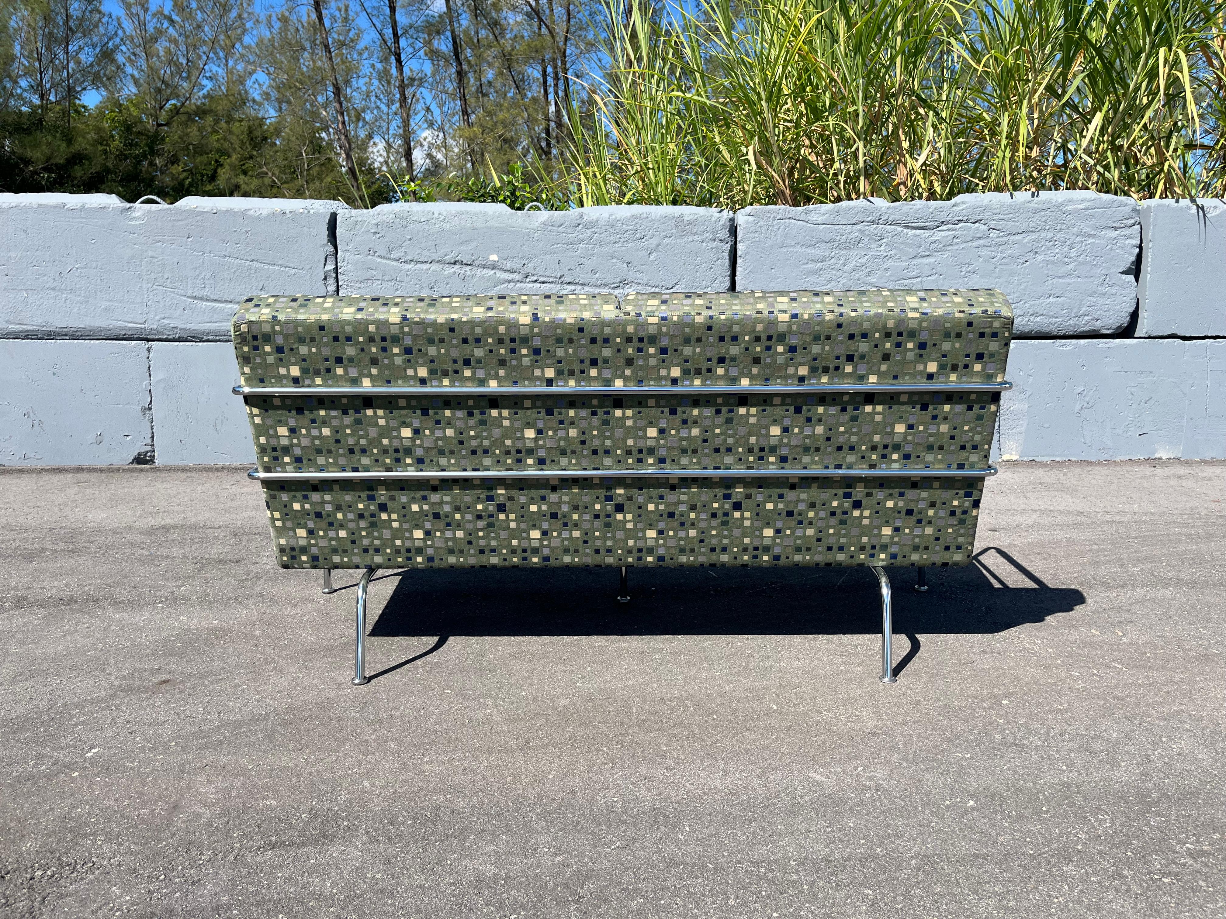 Gunilla Allard für Lammhults Cinema Sofa / Sessel Steel Fabric im Angebot 7