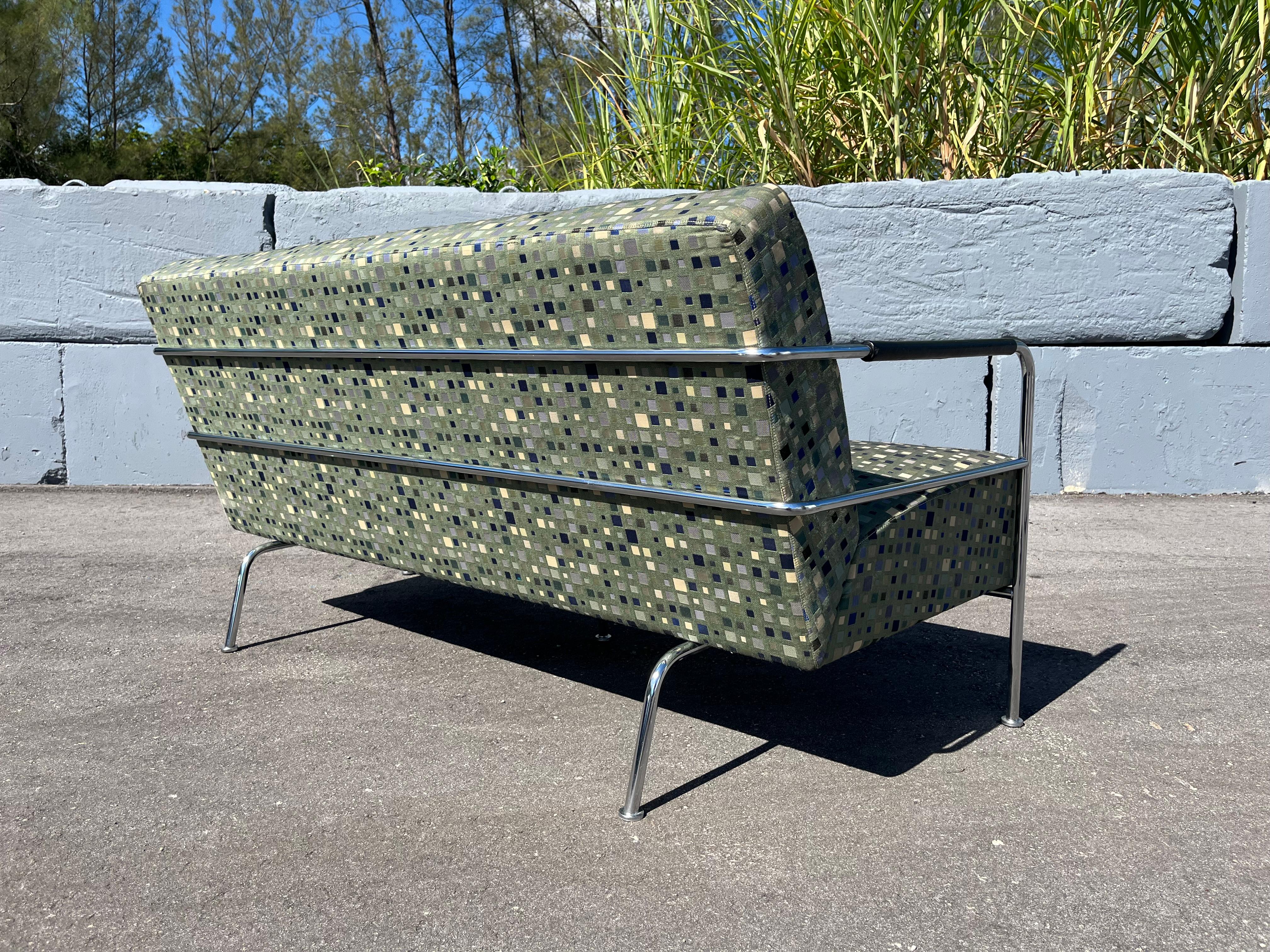 Gunilla Allard für Lammhults Cinema Sofa / Sessel Steel Fabric im Angebot 8