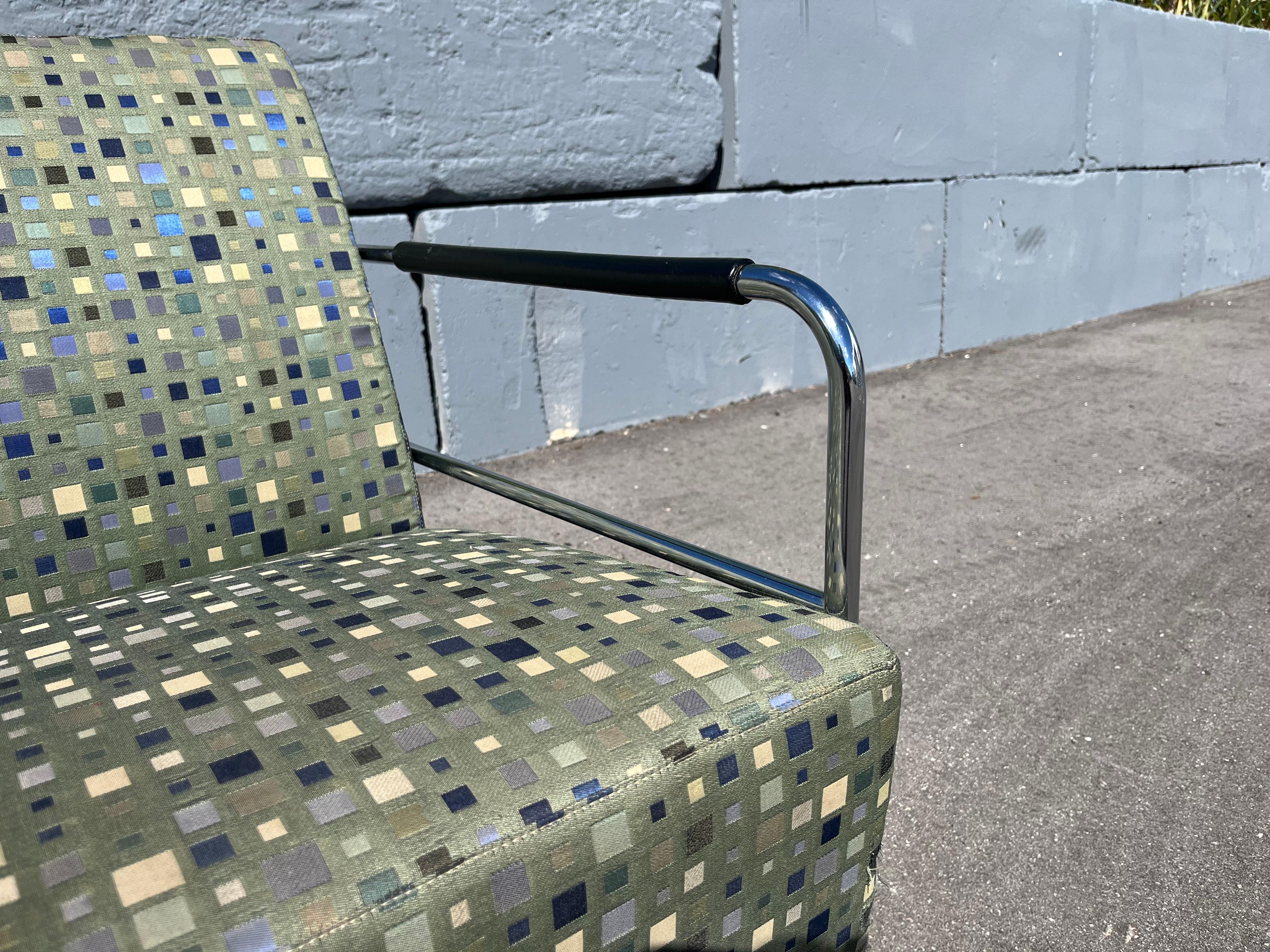 Gunilla Allard für Lammhults Cinema Sofa / Sessel Steel Fabric im Angebot 1
