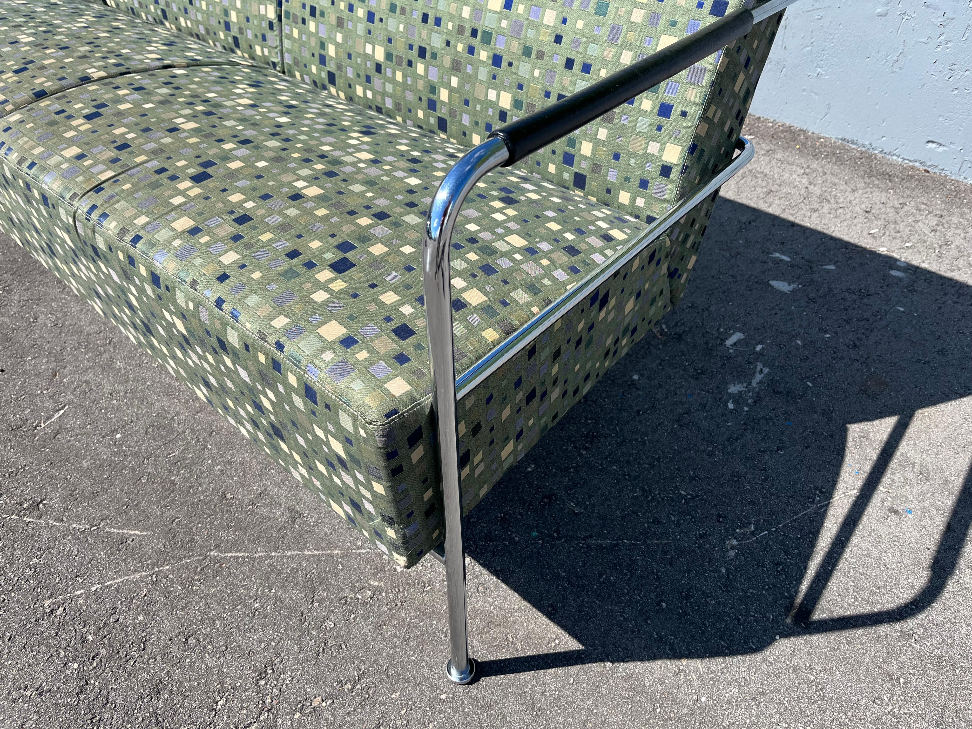 Gunilla Allard für Lammhults Cinema Sofa / Sessel Steel Fabric im Angebot 3