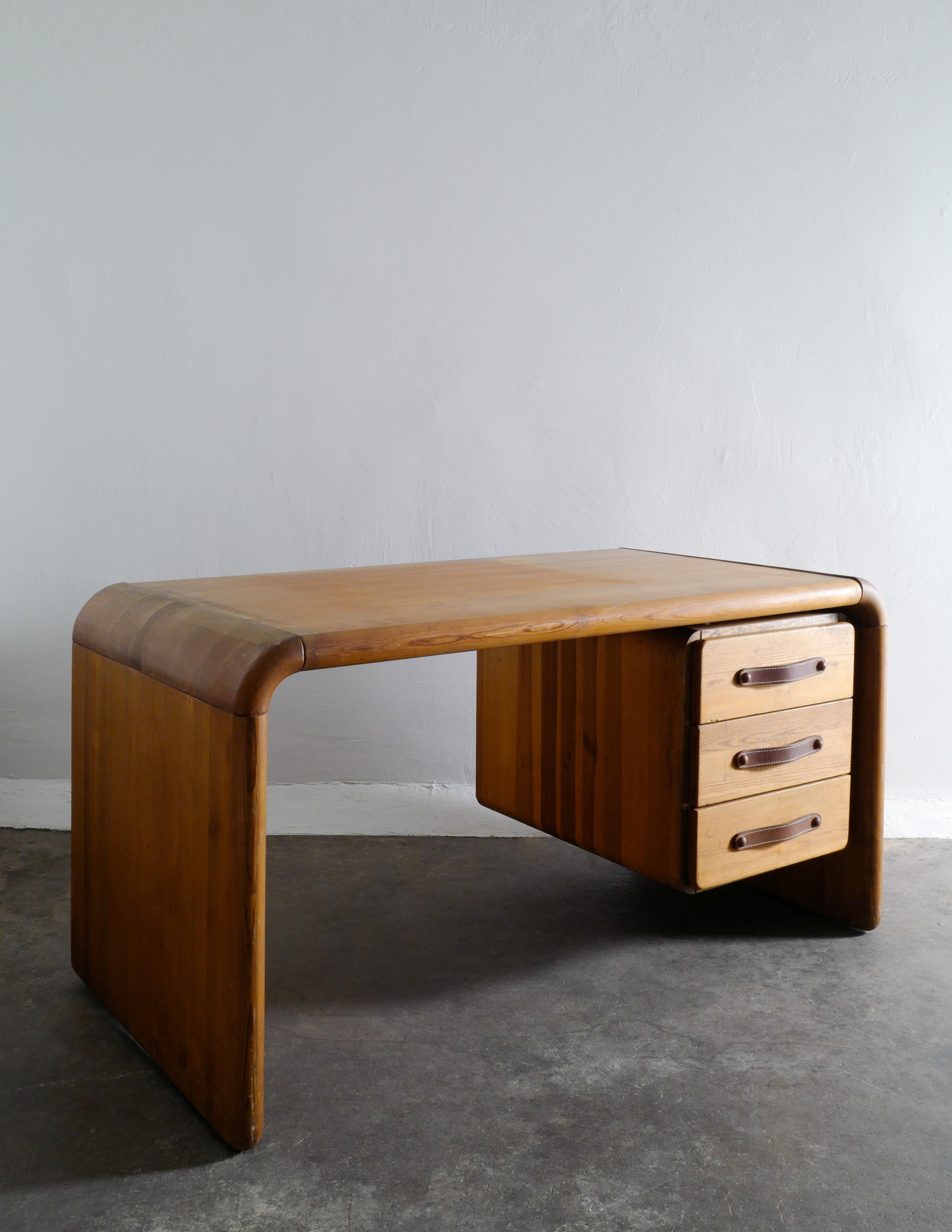 solid pine desk