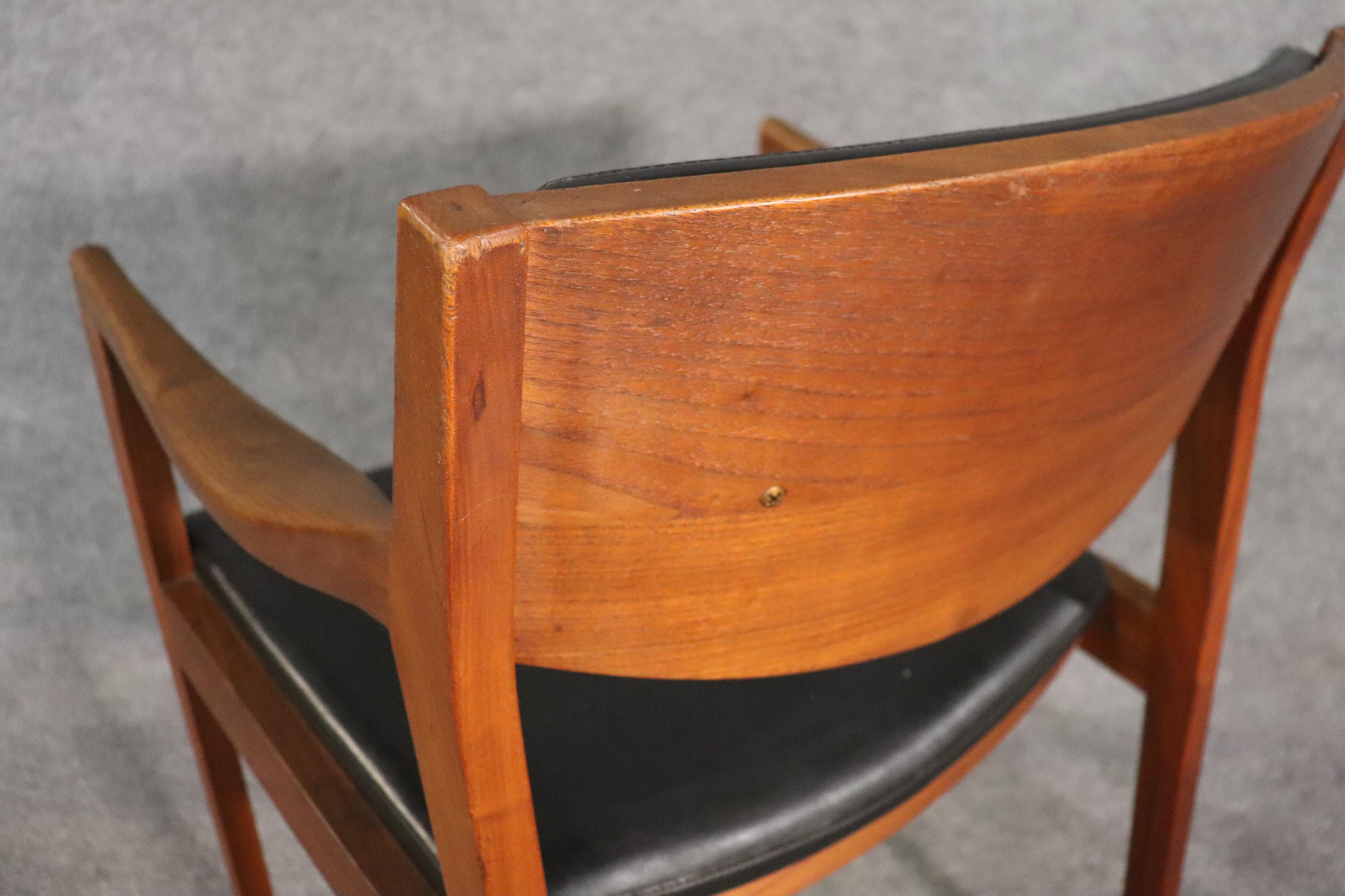 20th Century Gunlocke Chair Co Armchair For Sale