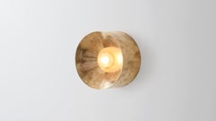 Applique Anton color canna di fucile - Guscio in vetro satinato di Volker Haug