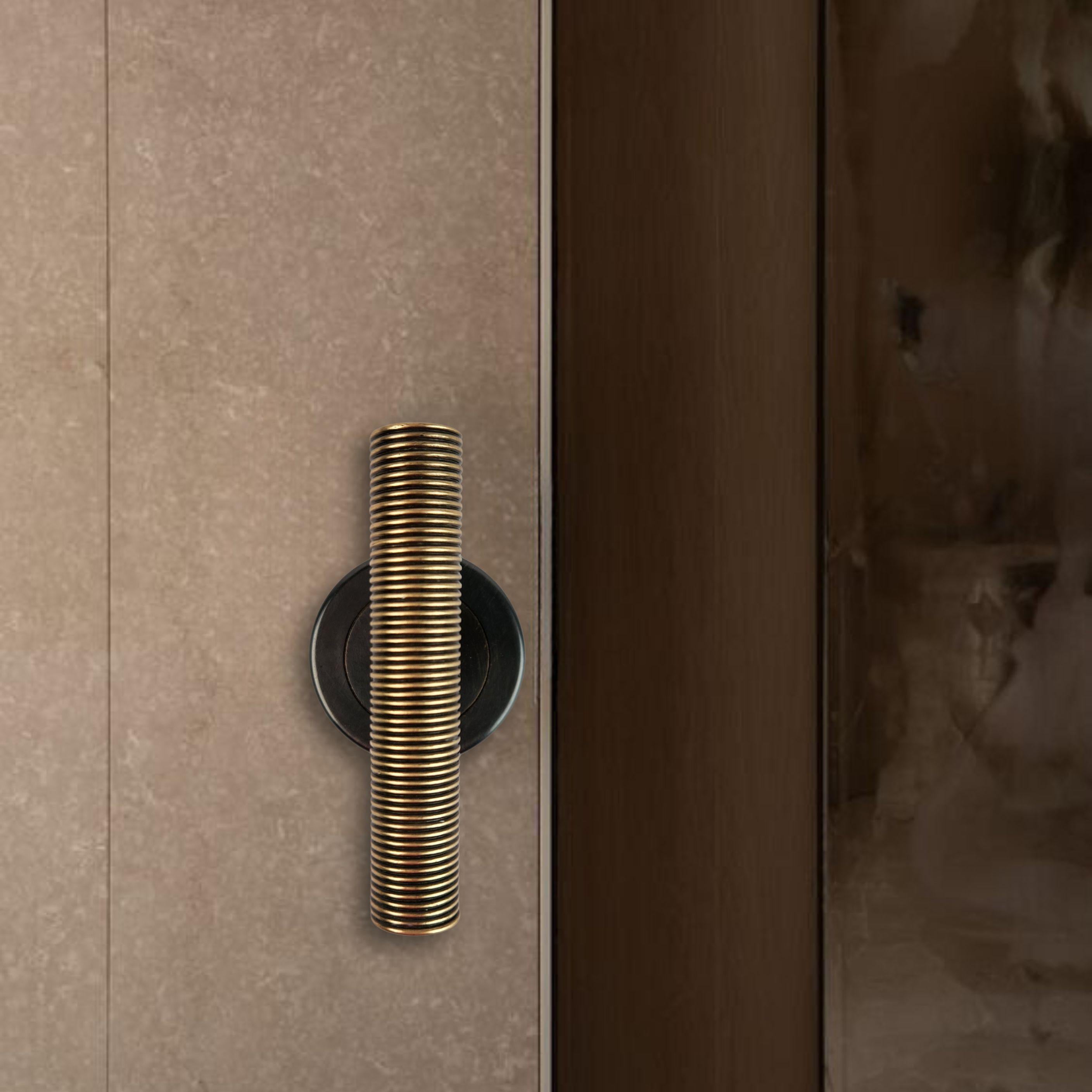 Moroccan PP/NO/07 Brass wire door handle from Oriental Touch collection For Sale