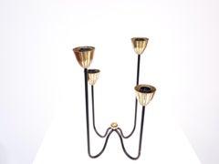 Gunnar Ander Candelabra by Ystad Metall 1950s