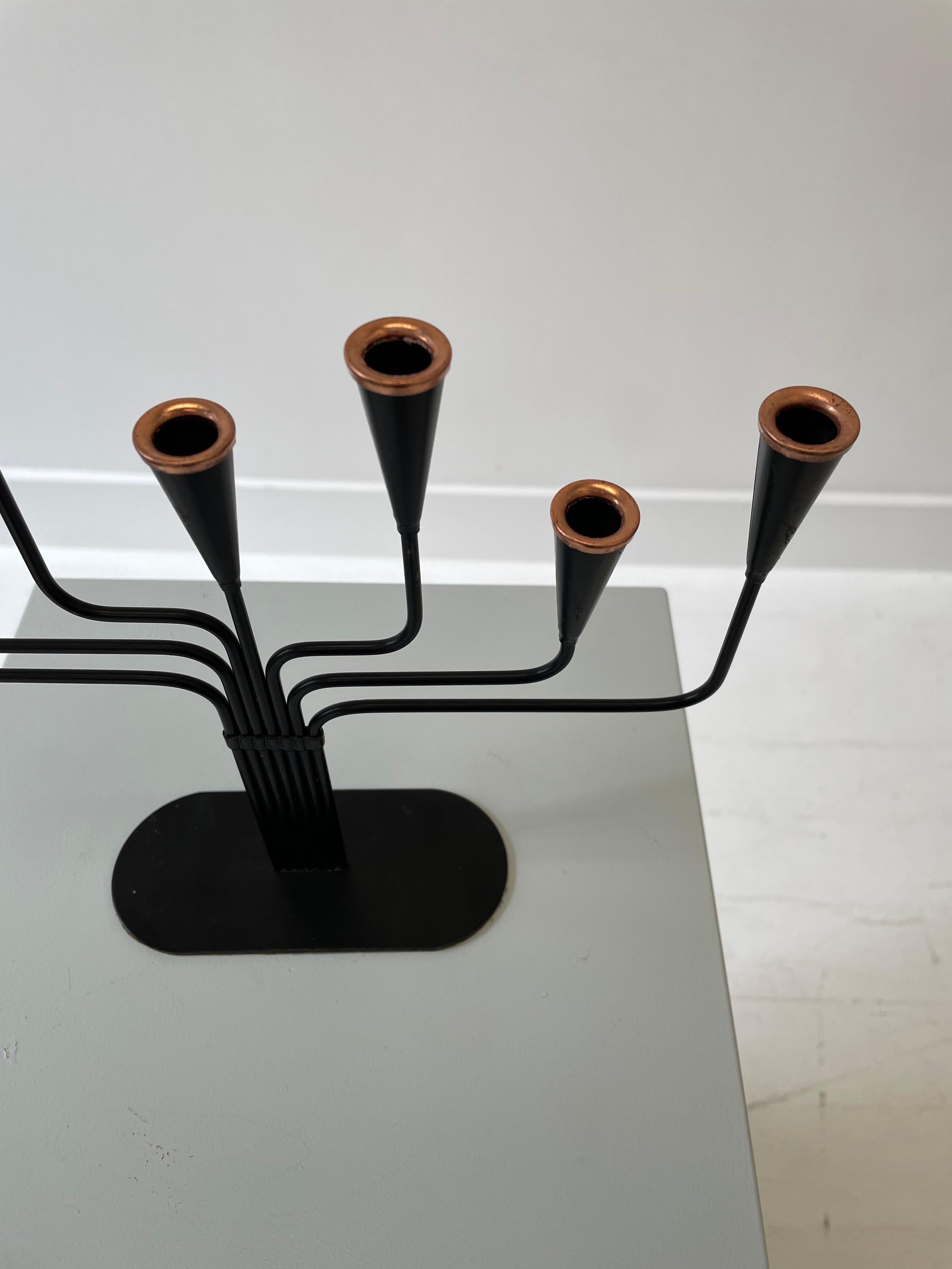 Mid-20th Century Gunnar Ander Candleholder For Sale