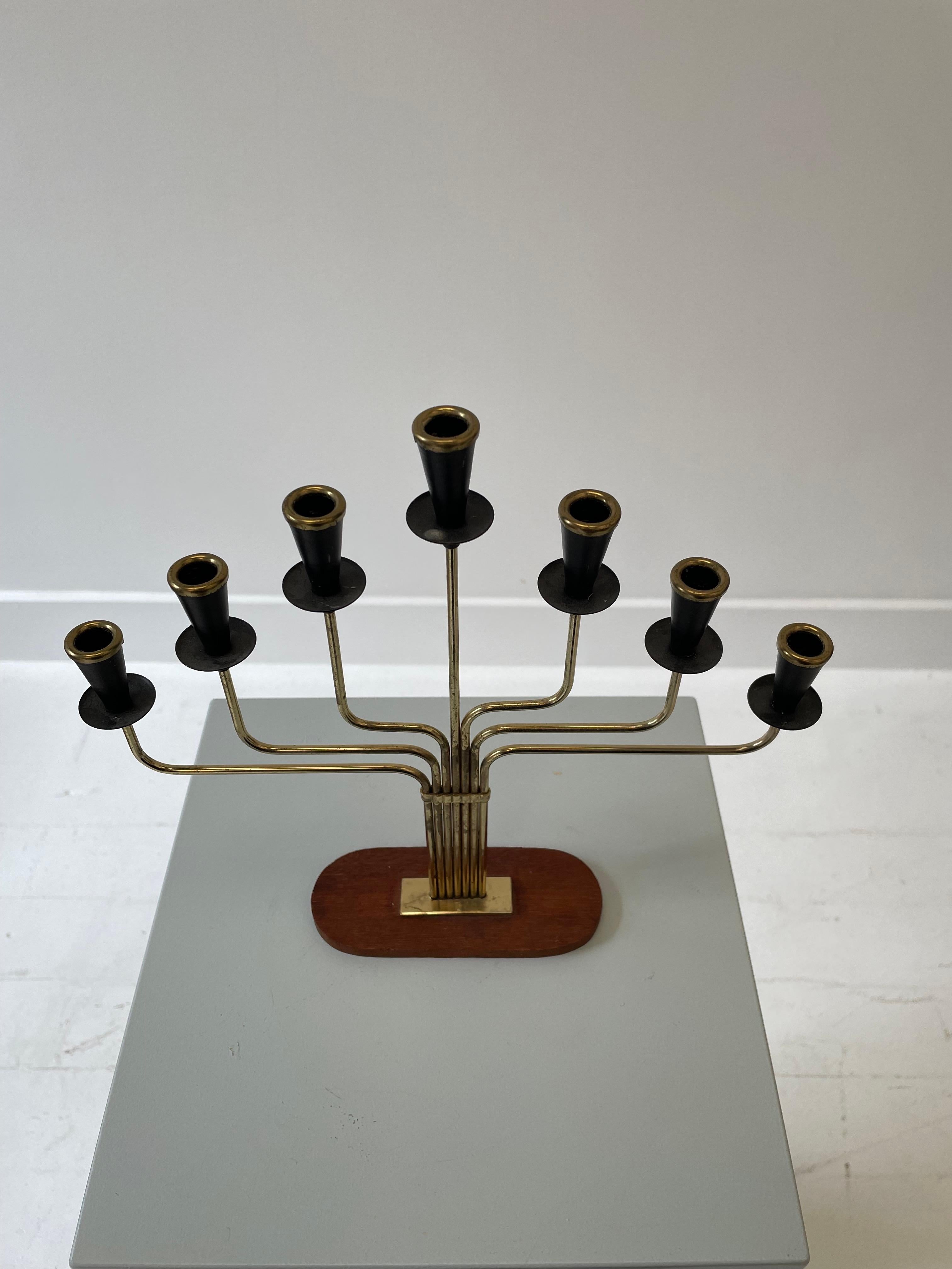 Mid-20th Century Gunnar Ander Candleholder For Sale