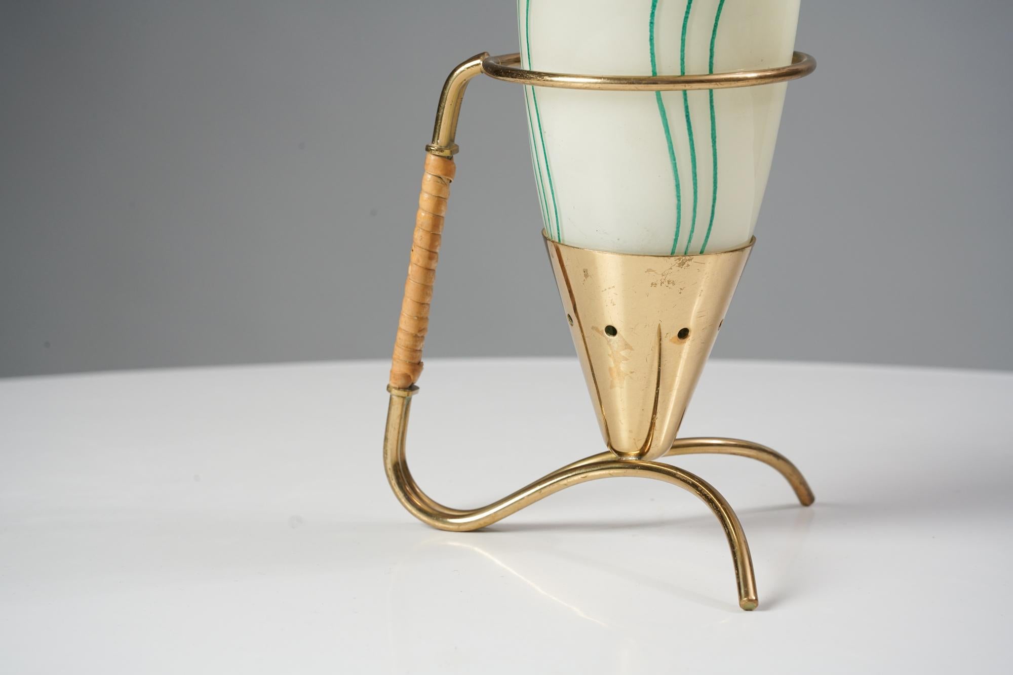 Scandinavian Modern Gunnar Ander Candleholder for Ystad Metal, 1940s For Sale