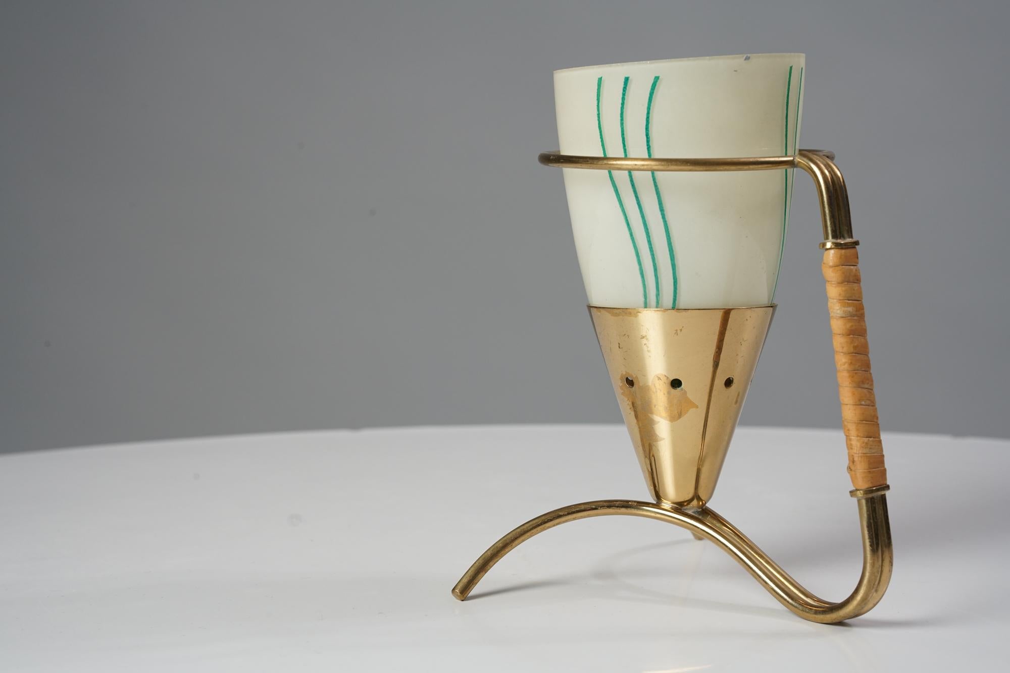 Gunnar Ander Candleholder for Ystad Metal, 1940s In Good Condition For Sale In Helsinki, FI