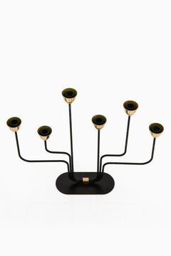 Gunnar Ander Candlestick Produced by Ystad Metall in Sweden