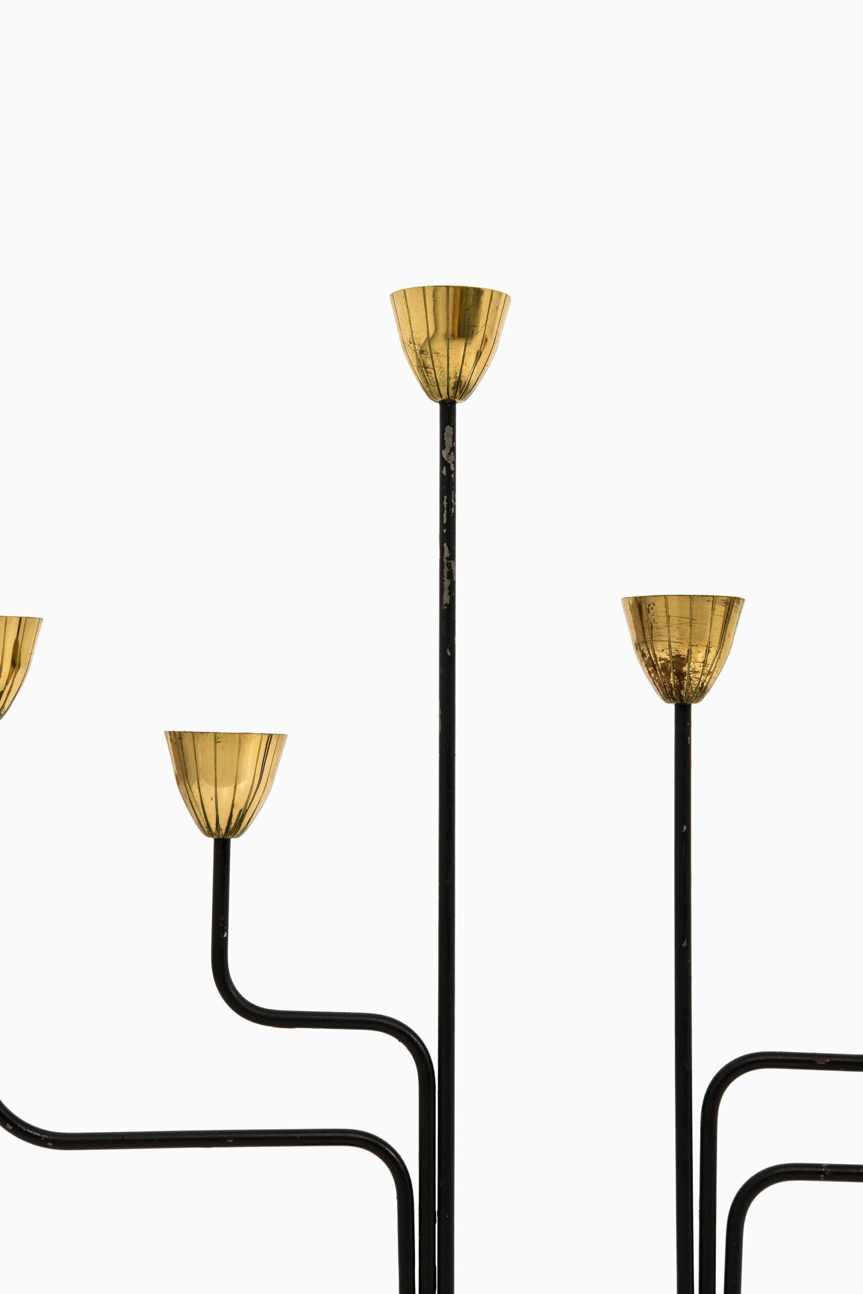 Gunnar Ander Kerzenständer, hergestellt von Ystad Metall in Schweden (Skandinavische Moderne) im Angebot