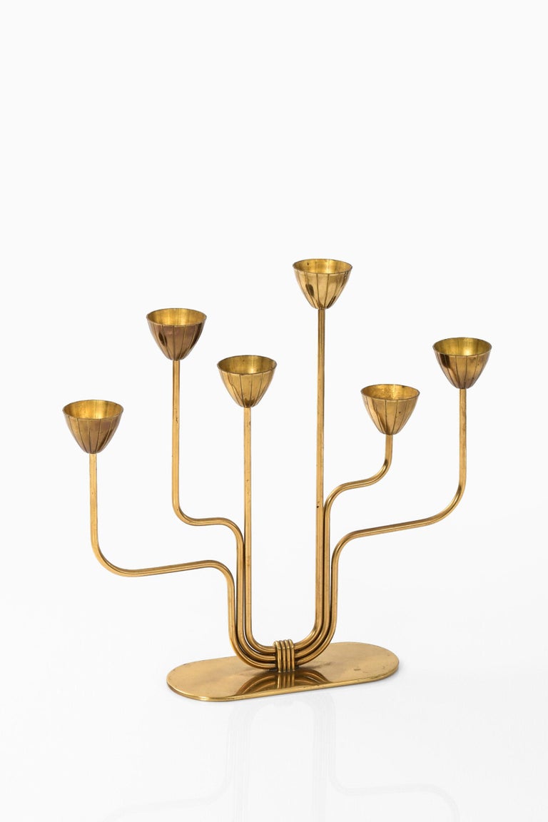 Gunnar Ander Candlestick Produced by Ystad Metall in Sweden For Sale at  1stDibs | ystad metall made in sweden